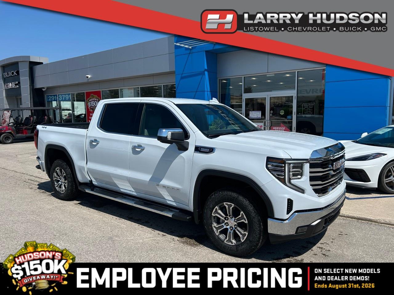 HUDSONS HAS IT! See it - Drive it - Own it - LOVE it. At Larry Hudson Chevrolet Buick GMC we make car buying a breeze! New car pricing with $0 down approvals are among your options (*on approved credit). There are a variety of finance and lease options available. Also expect top dollar for your trade-in! Selling price/payment shown includes cash incentive(s). Does not include HST & Licensing. Bi-Weekly payments reflect current Chevrolet Buick and GMC incentives. We have professional Product Specialist to guide you through your vehicle purchase. Contact us for more info! 1-800-350-3325