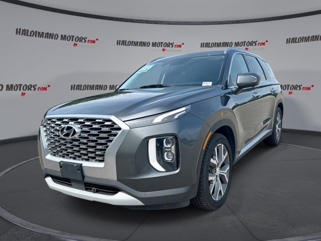 // ACCIDENT FREE!! //<br /><br />This 2022 Hyundai Palisade Luxury AWD is a refined three-row SUV built for busy family life and confident travel in every season. Sold by Haldimand Motors Ltd. in Cayuga, this used Palisade pairs a Grey exterior with a Black interior, a smooth automatic transmission, and Hyundais proven 3.8-litre gas engine.<br /><br />With 92,472 km on the odometer, this accident-free 4-door SUV delivers the space, comfort, and everyday ease many drivers want in a premium family vehicle. The sunroof and ventilated front seats add welcome comfort, while all-wheel drive helps support composed handling in changing Ontario road conditions.<br /><br />FEATURES OF THE Palisade Luxury AWD | No Accidents | Sunroof | Vent. Front Seats<br /><br />   Power sunroof adds open-air cabin feel<br />   Ventilated front seats boost warm-weather comfort<br />   All-wheel drive supports year-round confidence<br />   3.8-litre V6 delivers smooth power<br /><br />ADVANCED SAFETY FEATURES<br /><br />   Backup camera helps with tight parking<br />   Blind spot monitor adds lane-change awareness<br />   Lane departure warning supports safer travel<br />   Side curtain airbags enhance occupant protection<br /><br />PERFORMANCE AND EFFICIENCY<br /><br />   3.8-litre gas engine offers strong response<br />   8-speed automatic supports smooth highway cruising<br />   All-wheel drive improves traction in weather<br />   Dual shift mode adds driving control<br /><br />COMFORT AND CONVENIENCE<br /><br />   Ventilated front seats help on hot days<br />   Heated front and rear seats included<br />   Dual-zone climate control improves cabin comfort<br />   Power liftgate simplifies daily cargo access<br /><br />TECHNONOLGY AND CONNECTIVITY<br /><br />   Apple CarPlay keeps apps within reach<br />   Android Auto adds simple smartphone integration<br />   Navigation system offers clear route guidance<br />   Bluetooth integration supports hands-free communication<br /><br />CARGO SPACE<br /><br />   Rear trunk access makes loading easier<br />   Power liftgate helps with grocery runs<br />   Three-row layout supports family flexibility<br />   Spacious cabin suits passengers and gear<br /><br />AWARDS & RECOGNITIONS<br /><br />   Top Safety Pick, Insurance Institute for Highway Safety, 2022<br />   Best Family SUV, AutoTrader Canada Awards, 2022<br /><br />WHAT OTHER OWNERS LIKE<br /><br />   Smooth V6 power for daily driving<br />   Quiet ride on city and highway<br />   Spacious cabin for families and trips<br />   User-friendly technology and easy controls<br /><br />Inside, this 2022 Hyundai Palisade Luxury AWD is well equipped for comfort and convenience. Features include front air conditioning, automatic climate control, rear climate control, rear air conditioning, heated steering wheel, memory seats, drivers seat lumbar support, power drivers seat, power passenger seat, and rear audio controls for added passenger enjoyment.<br /><br />This 2022 Hyundai Palisade Luxury AWD also brings practical everyday equipment that makes ownership easier. You get cruise control, adaptive cruise control, power steering, push button start, remote starter, remote trunk release, power windows, heated mirrors, electric mirrors, memory mirrors, automatic headlights, tinted windows, and a rear spoiler for a polished finish.<br /><br />Technology is another strong point in this 2022 Hyundai Palisade Luxury AWD. The cabin includes satellite radio, HD Radio, steering wheel audio controls, a navigation system, Apple CarPlay, Android Auto, Bluetooth integration, and a 360-degree camera. These features help keep key information and entertainment easy to access on every drive.<br /><br />Safety and driver support are also well represented in this 2022 Hyundai Palisade Luxury AWD. It comes with Anti-Lock Braking System, stability control, tire pressure monitoring, child safety locks, driver airbag, passenger airbag, passenger airbag sensor, head side airbags, side impact airbags, blind spot monitor, lane departure warning, and turn signal mirrors.<br /><br />Finished in Grey with a Black interior, this SUV offers a confident look and a well-rounded feature set for family travel, commuting, and weekend getaways. If you want a roomy Hyundai SUV with strong V6 performance, upscale comfort touches, and useful technology, this Palisade is ready to impress.<br /><br />This 2022 Hyundai Palisade Luxury AWD | No Accidents | Sunroof | Vent. Front Seatss VIN is: KM8R3DHE2NU472251.<br /><br />WHY CHOOSE US? <br /><br />Honest & Transparent Buying Experience: Weve been a trusted name in business since 1984.<br /><br />STRAIGHTFORWARD PRICING:<br />Our Advertised Price Includes:<br />>>Safety Certification (No separate fee!)<br />>>30-Day 100% Mechanical Warranty<br />>>FREE Carfax History Report.<br />>>No upcharge for paying cash.<br />(Prices Exclude HST and Licensing Fees only.)<br /><br />>>Browse 300+ vehicles all in ONE LOCATION<br /><br />EASY FINANCING: Great rates & open loans<br /><br />WE BUY CARS: Get Top Dollar for your trade-in, or sell us your vehicle for CASH! Even if you dont buy from us!<br /><br />STOP BY TODAY<br />Treat yourself - stop by Haldimand Motors Ltd. located at 42 Talbot St E, Cayuga, ON N0A 1E0 to make this car yours today!<br /><br />https://www.haldimandmotors.com/used/stock-460873.html