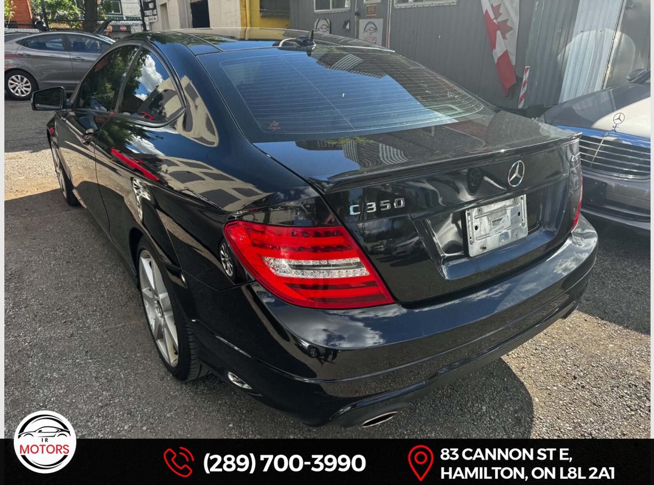 2013 Mercedes-Benz C350 4MATIC Coupe – Certified – Warranty C350 Photo