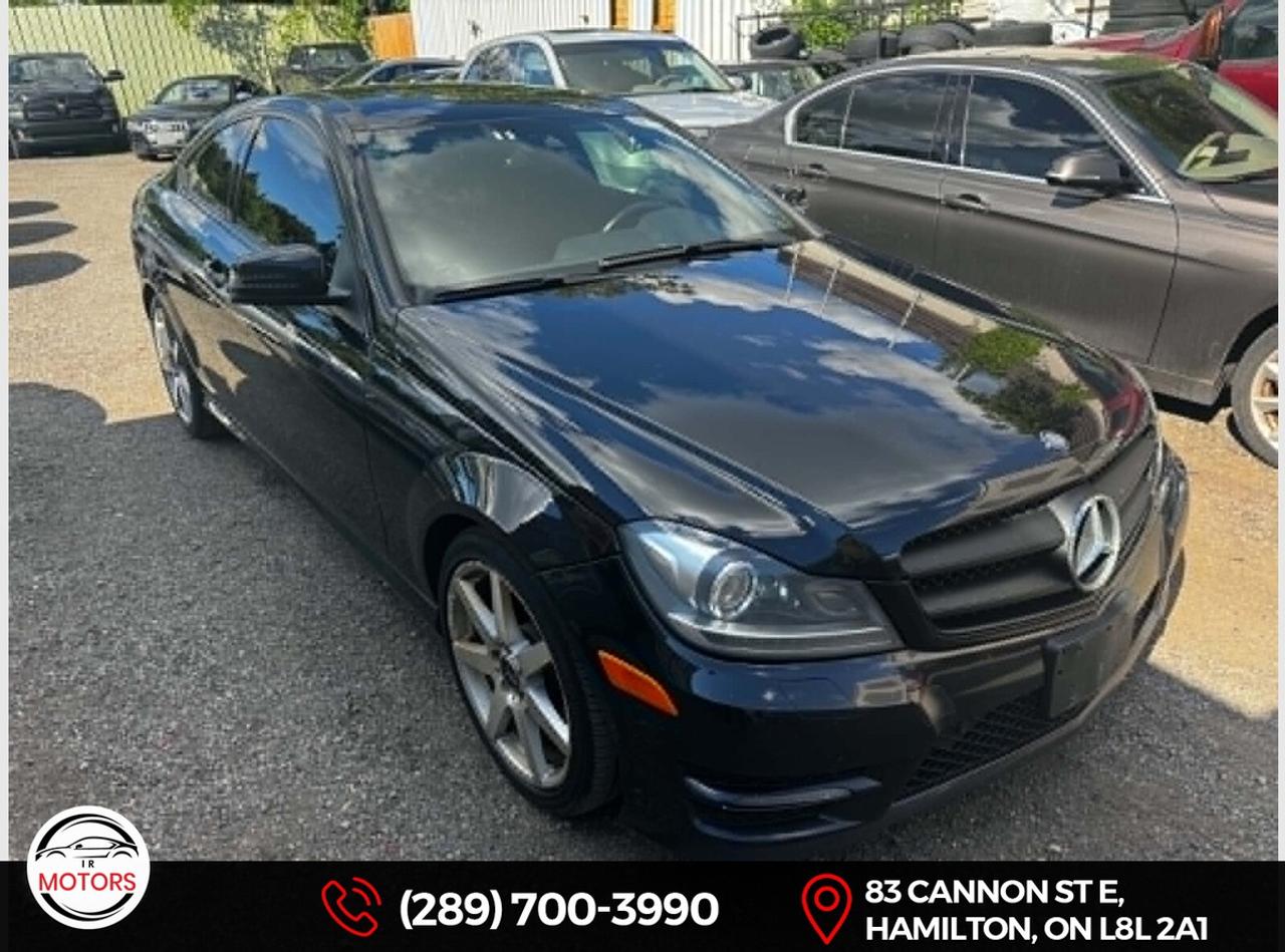 2013 Mercedes-Benz C350 4MATIC Coupe – Certified – Warranty C350 Photo