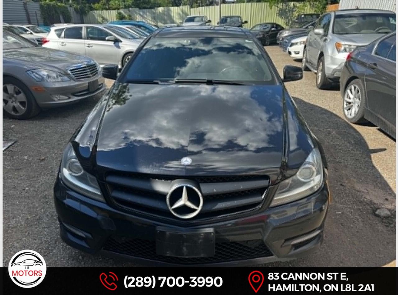 2013 Mercedes-Benz C350 4MATIC Coupe – Certified – Warranty C350 Photo