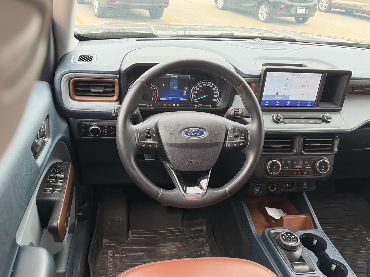 2023 Ford Maverick LARIAT AWD SuperCrew   Brown Leather   Clean Carfa Photo