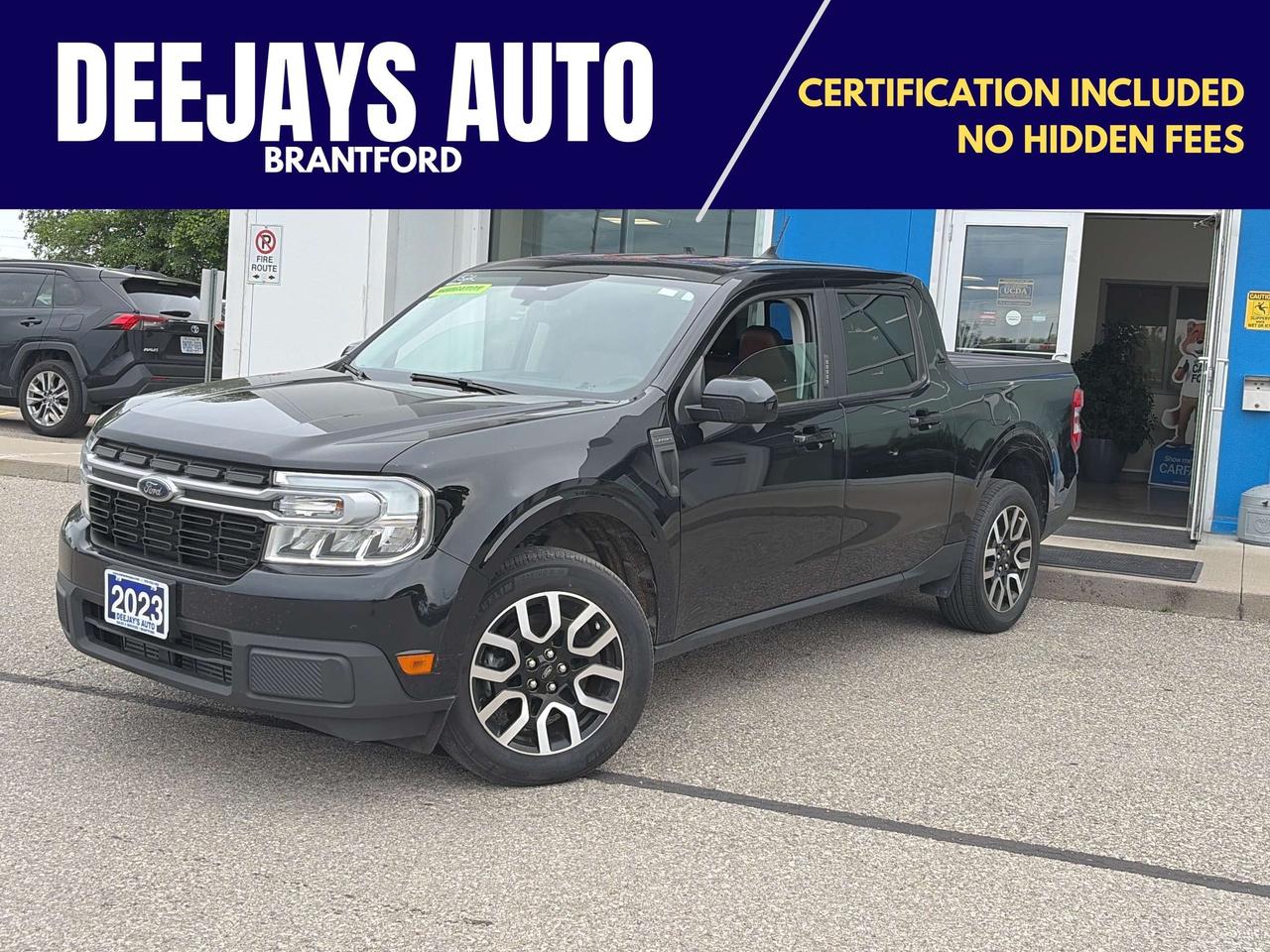 2023 Ford Maverick LARIAT AWD SuperCrew   Brown Leather   Clean Carfa Photo0