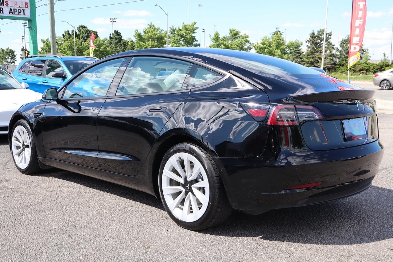2022 Tesla Model 3 SR+   NO ACCIDENT   WHITE INTERIOR   CLEAN CARFAX Photo4