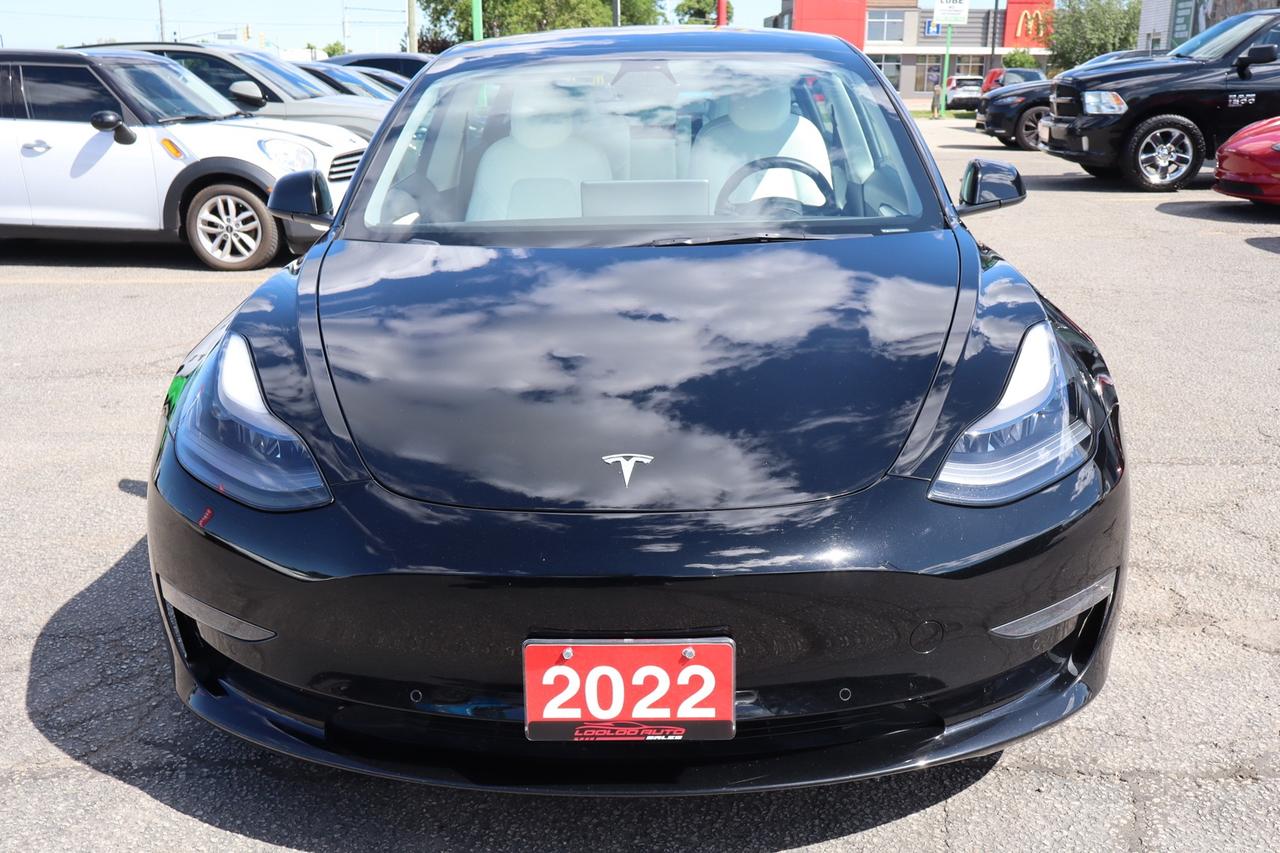 2022 Tesla Model 3 SR+   NO ACCIDENT   WHITE INTERIOR   CLEAN CARFAX Photo