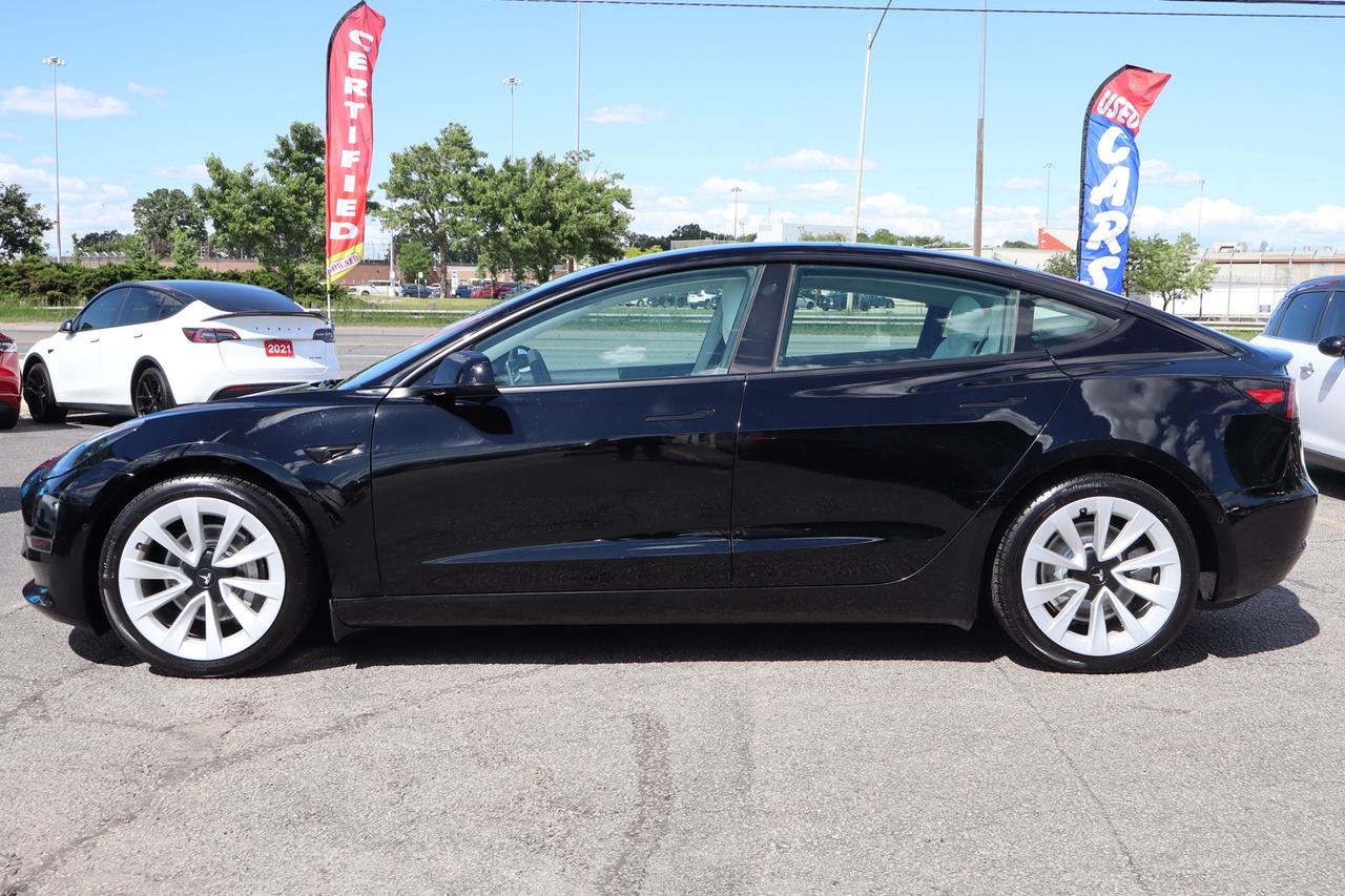 2022 Tesla Model 3 SR+   NO ACCIDENT   WHITE INTERIOR   CLEAN CARFAX Photo3