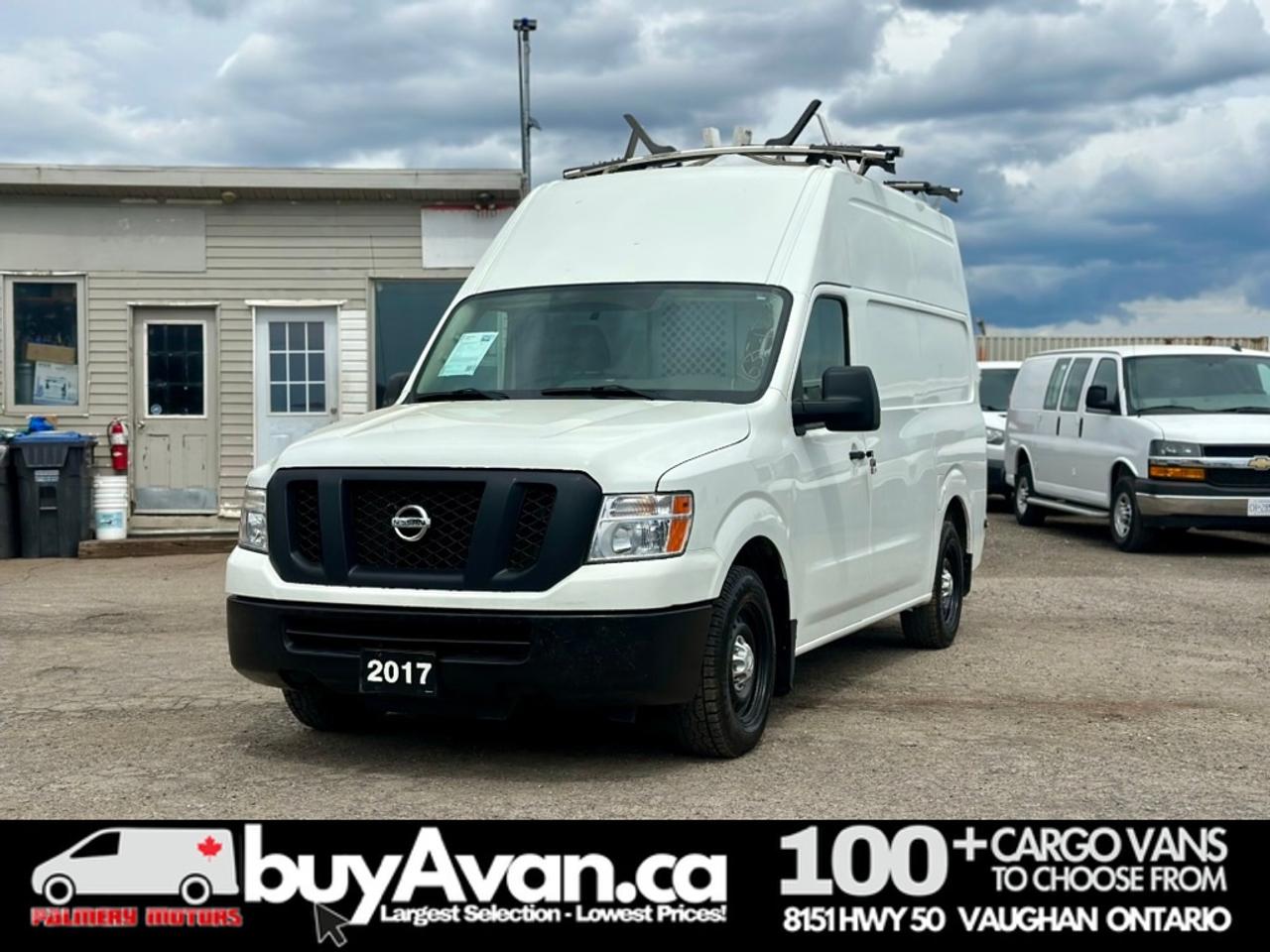 2017 Nissan NV Cargo NV2500 SV High Roof V8 Racks Divider Shelves Photo