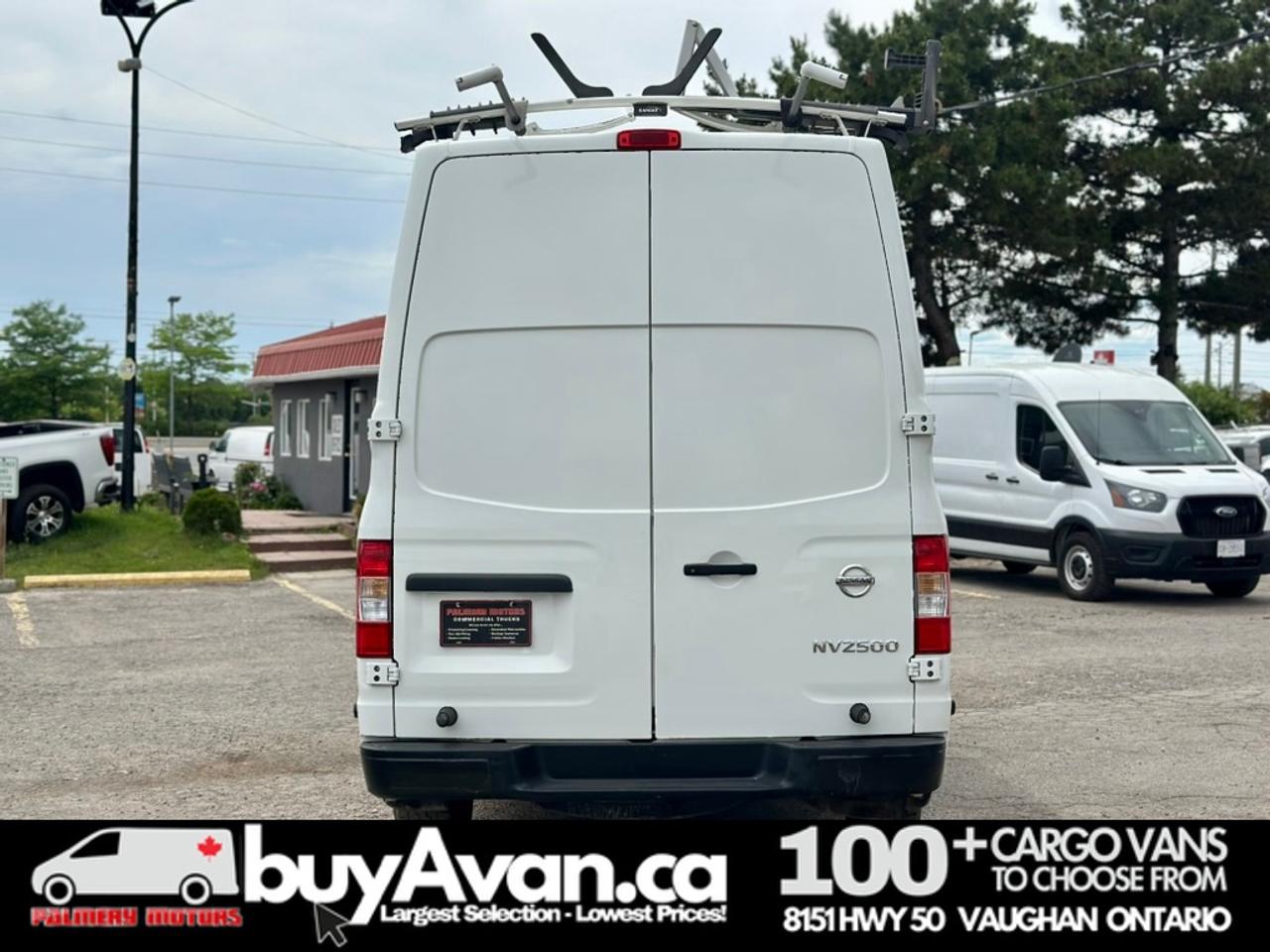 2017 Nissan NV Cargo NV2500 SV High Roof V8 Racks Divider Shelves Photo