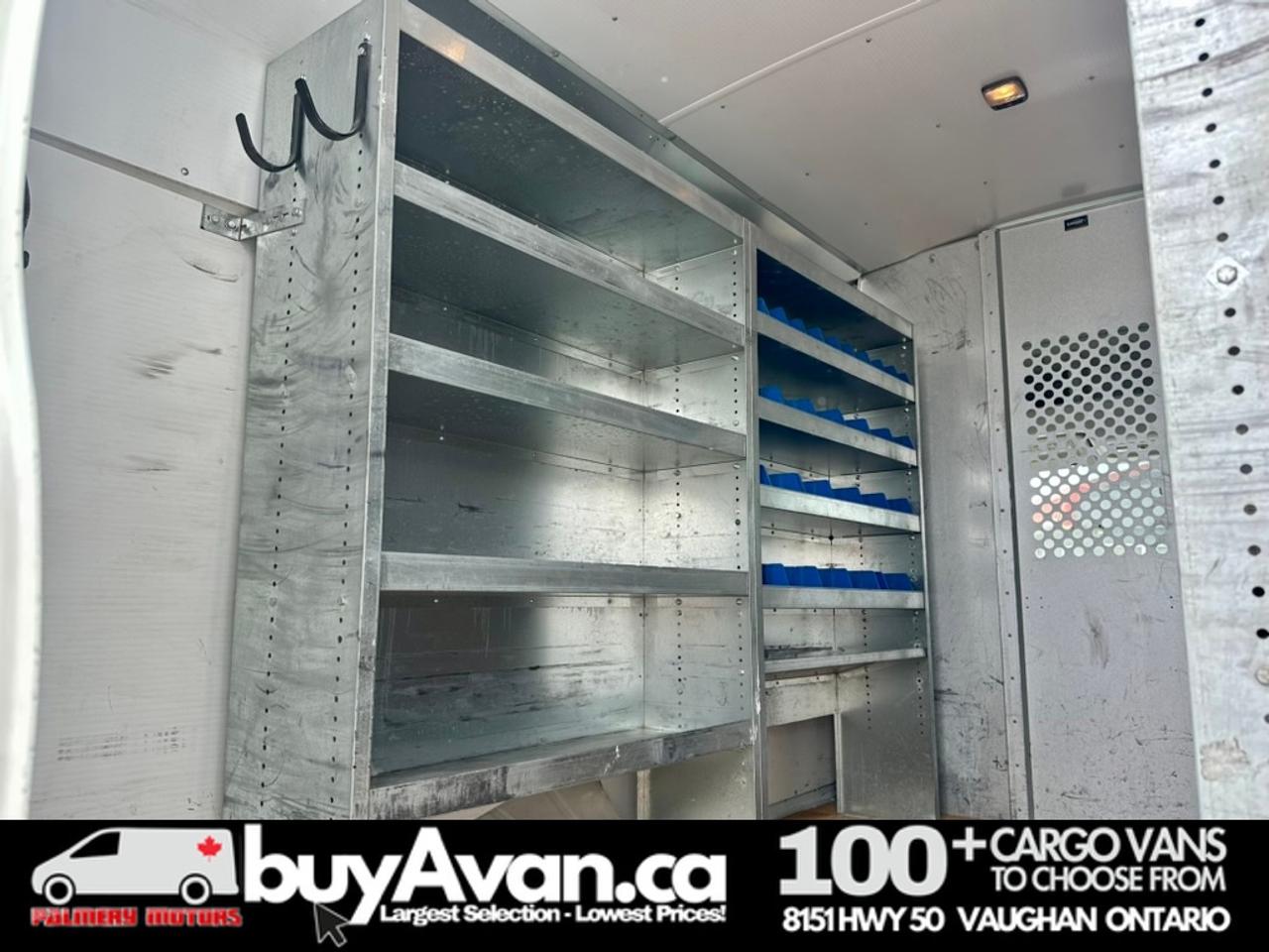 2017 Nissan NV Cargo NV2500 SV High Roof V8 Racks Divider Shelves Photo