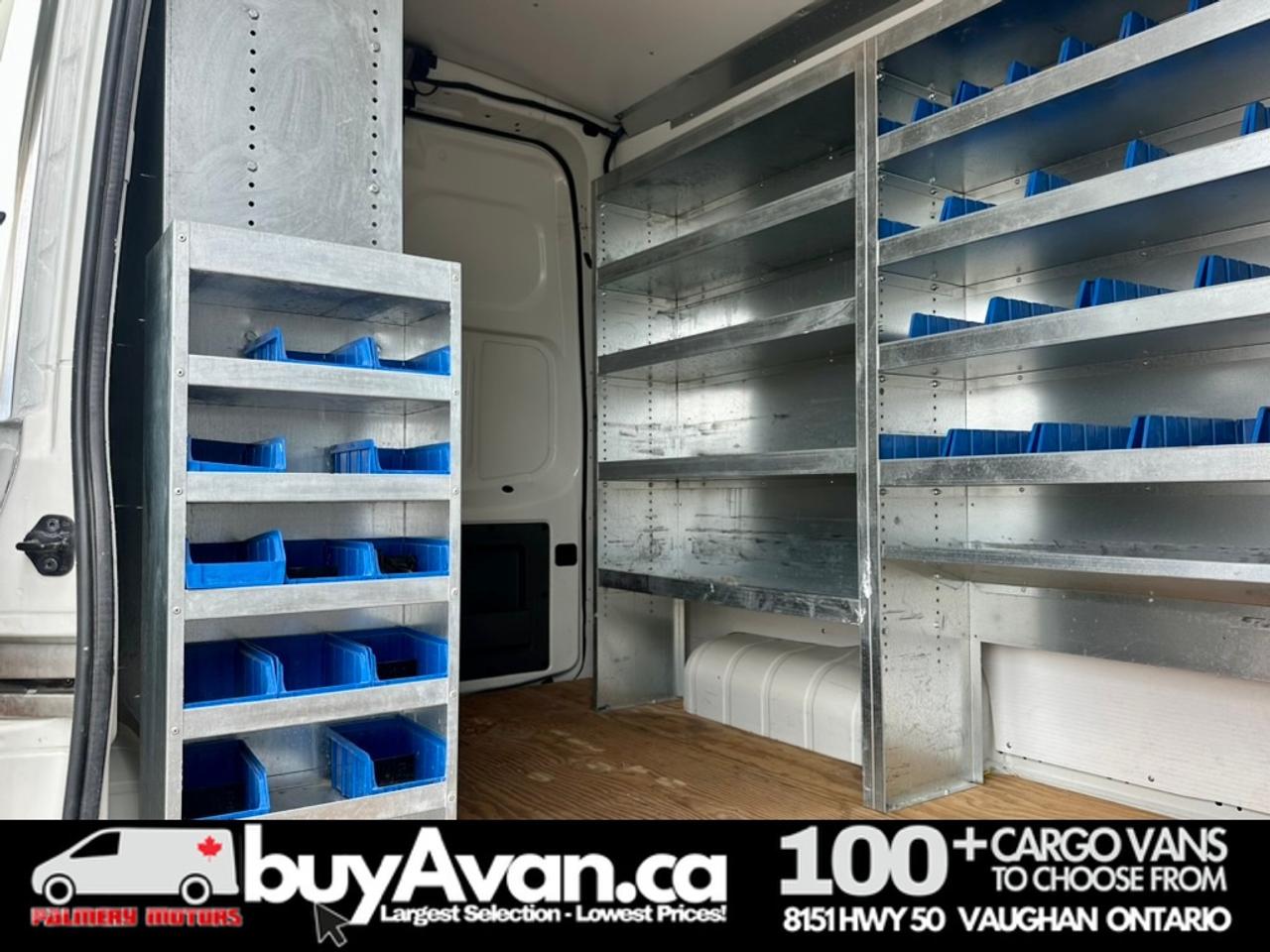 2017 Nissan NV Cargo NV2500 SV High Roof V8 Racks Divider Shelves Photo
