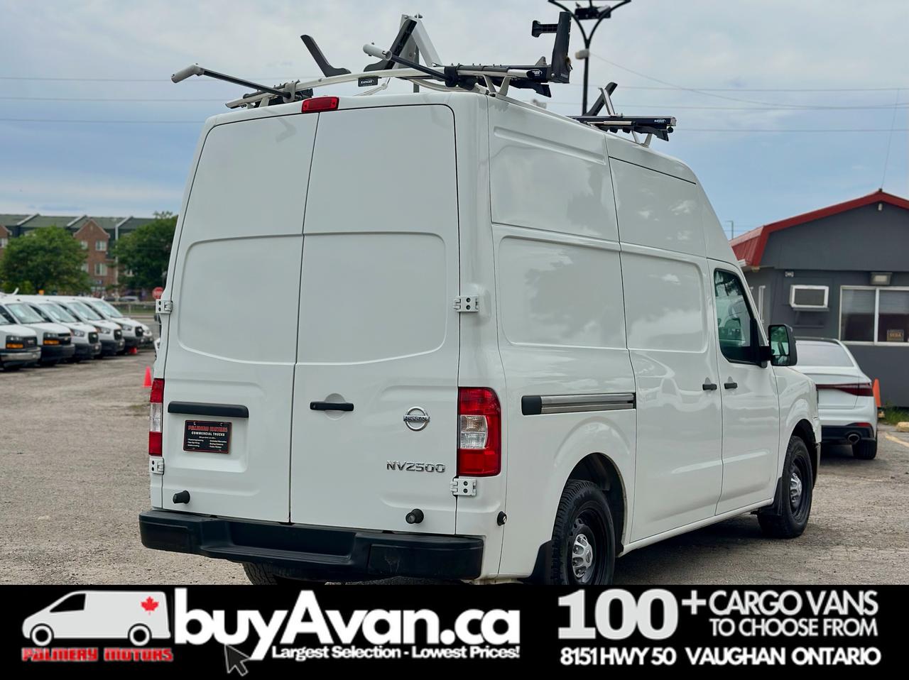 2017 Nissan NV Cargo NV2500 SV High Roof V8 Racks Divider Shelves Photo