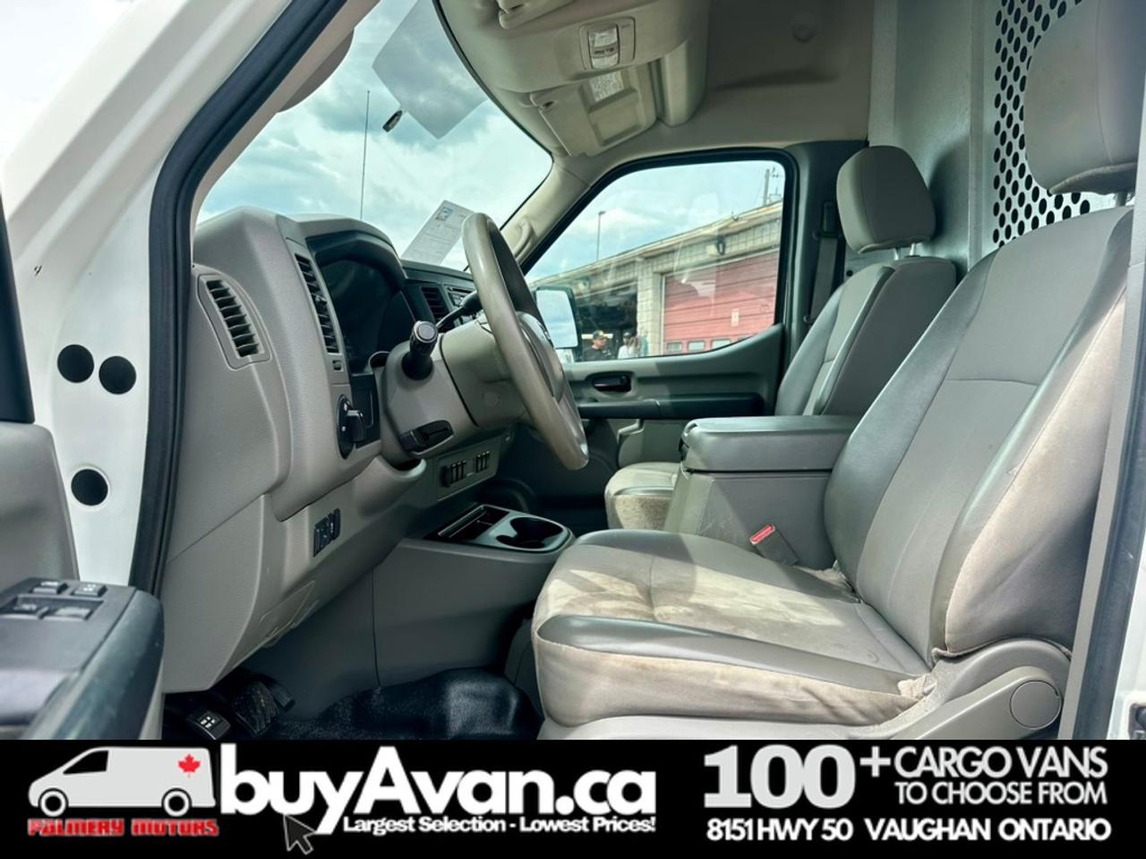 2017 Nissan NV Cargo NV2500 SV High Roof V8 Racks Divider Shelves Photo