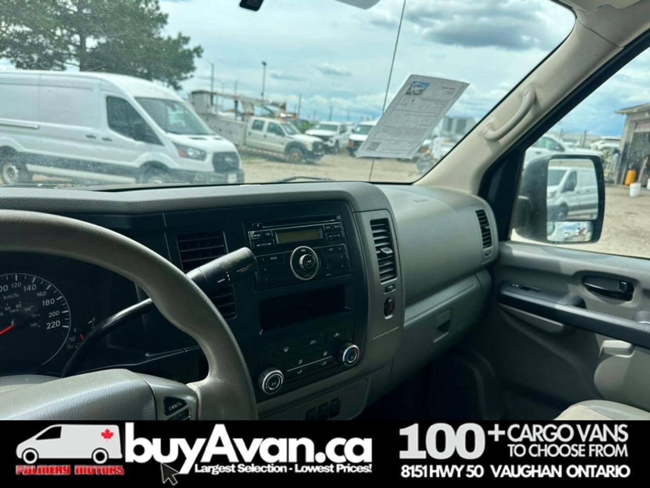 2017 Nissan NV Cargo NV2500 SV High Roof V8 Racks Divider Shelves Photo