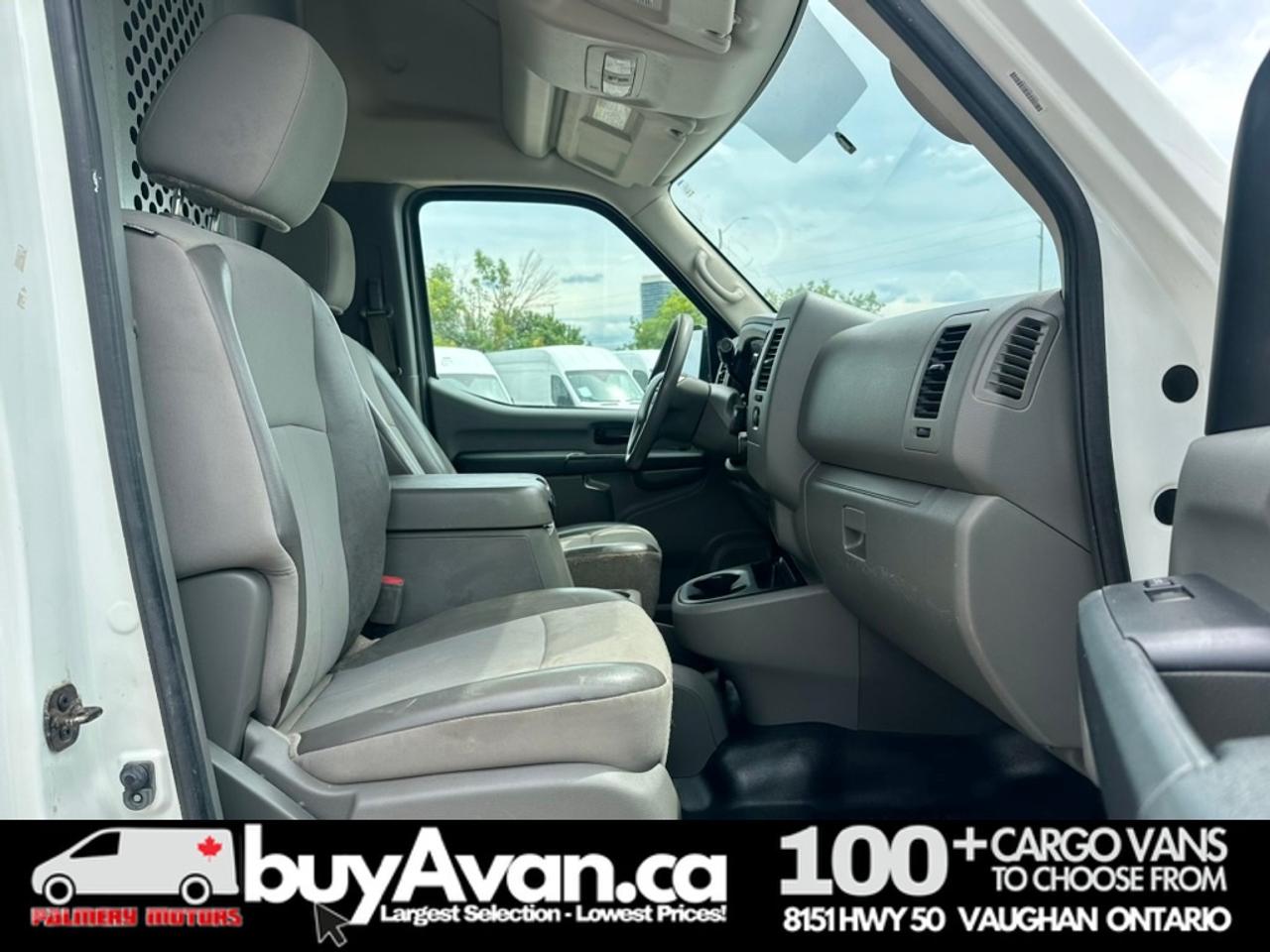 2017 Nissan NV Cargo NV2500 SV High Roof V8 Racks Divider Shelves Photo