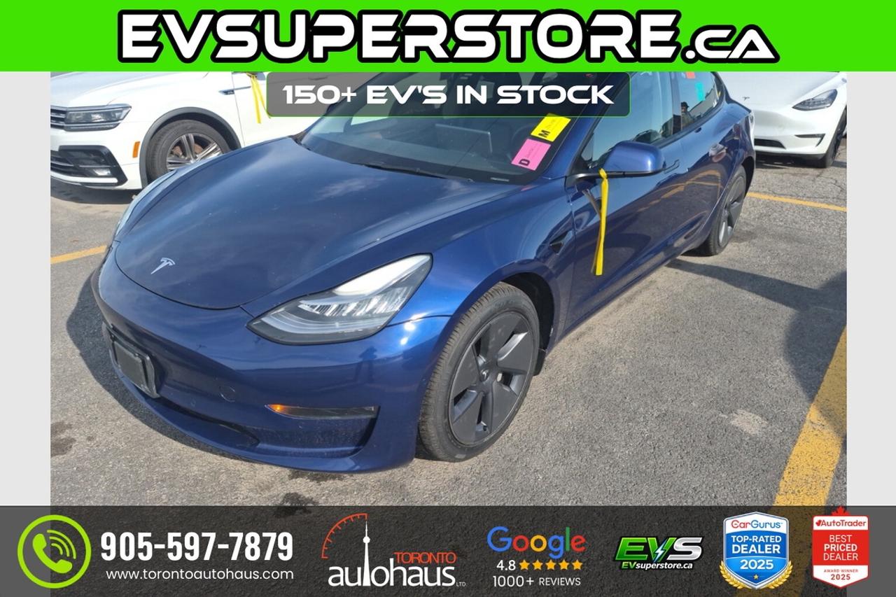 2022 Tesla Model 3 LONG RANGE AWD I EVSUPERSTORE.CA Photo