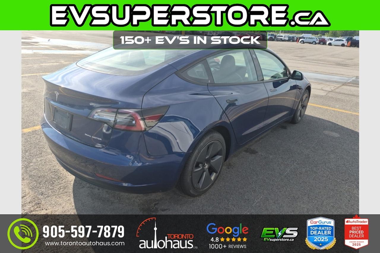 2022 Tesla Model 3 LONG RANGE AWD I EVSUPERSTORE.CA Photo