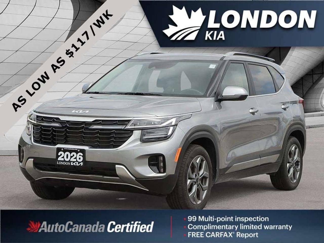 2026 Kia Seltos EX   AWD   Leather   Sunroof   Heated Seats & Steering Wheel   Apple CarPlay Photo