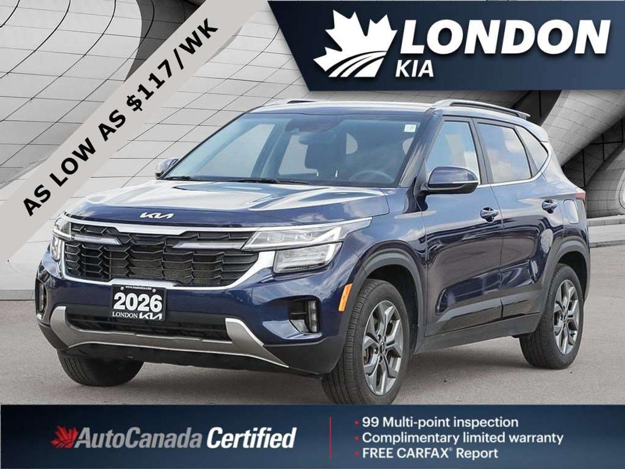 2026 Kia Seltos EX   AWD   Leather   Sunroof   Heated Seats & Steering Wheel   Apple CarPlay Photo0
