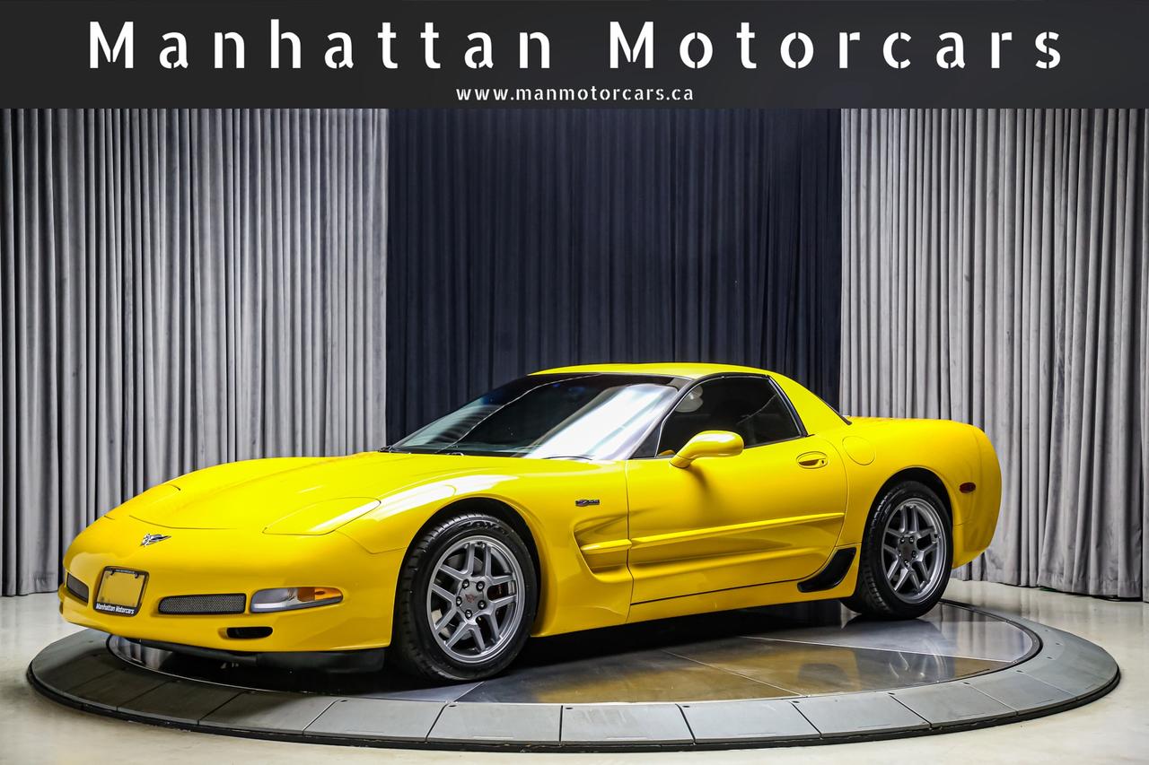 2003 Chevrolet Corvette Z06 405 HP 6 SPEED MANUAL  HUD BOSE NOACCIDENTS Photo
