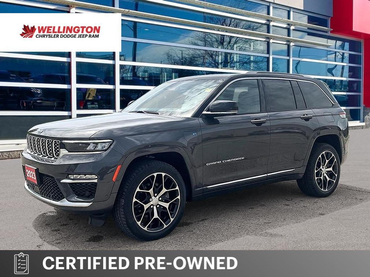 2023 Jeep Grand Cherokee 4xe Summit Reserve | Navigation | Leather | Sunroof | Remote Start | Rain Sensing Wipers | Photo0