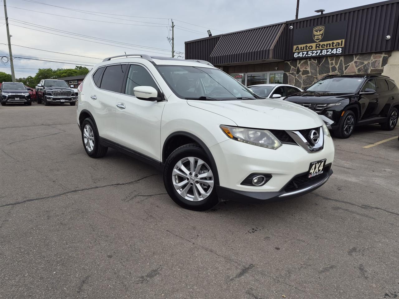 2015 Nissan Rogue SV/AWD B-CAMERA PANORAMIC ROOF NO ACCIDENT Photo1