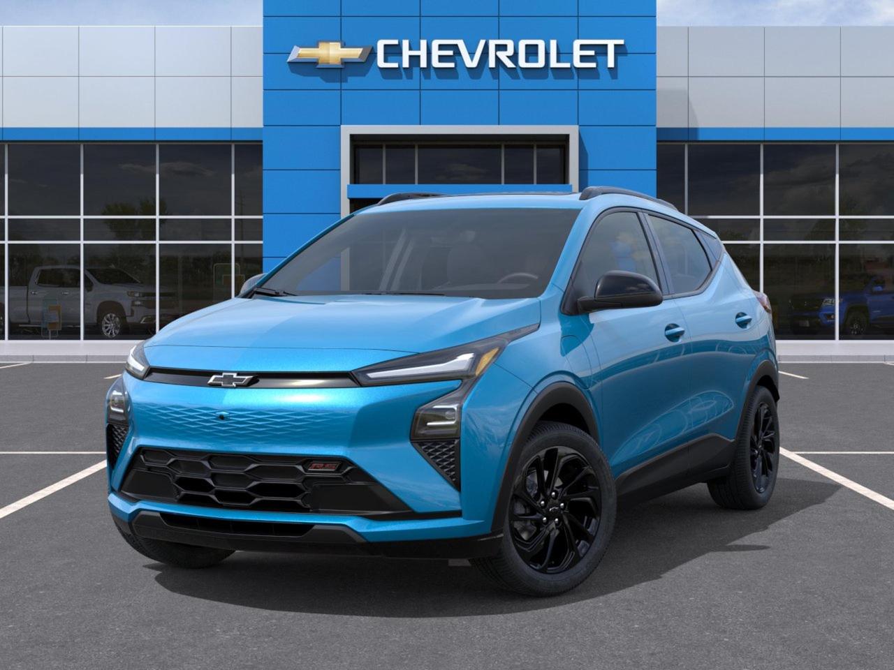 Price Includes Added Accessories Plus LPO, Public Charging Package | Technology Package | Panoramic Sunroof
The 2027 Chevrolet Bolt RS is a smart, stylish electric SUV that delivers a confident driving experience with zero compromises. With its striking Marina Blue exterior, Jet Black interior, and a suite of driver-assist and comfort features, this RS trim stands out as a well-rounded choice for anyone ready to make the switch to electric  or upgrade their current EV.

- Brand new 2027 model, only 10 km  essentially untouched
- Eye-catching Marina Blue exterior paired with a sleek Jet Black interior
- RS trim adds a sportier look and elevated feature set over base Bolt models
- Heated steering wheel and 8-way power driver seat for personalized comfort
- Single-zone automatic climate control keeps the cabin comfortable year-round
- Remote Start  pre-condition the cabin before you even step outside
- Advanced safety tech including Blind Zone Steering Assist, Rear Cross Traffic Braking, and Reverse Automatic Braking
- Teen Driver mode with in-vehicle report card for added peace of mind
- Front-wheel drive electric propulsion with efficient, emission-free performance

Ready to experience what the Bolt RS is all about? Visit Birchwood Chevrolet Buick GMC in person or explore inventory at birchwoodchevrolet.ca. You can reserve this vehicle online, start your purchase digitally, or book a test drive  whatever works best for you. Our team is here to make the process straightforward and enjoyable.
See three brands under one roof at Birchwood Chevrolet Buick GMC  the only place in Winnipeg where you can compare GMC, Chevrolet, and Buick all in one visit. Save yourself some time, see a great selection, and learn everything you need to know. 

Your Experience is Everything at Birchwood Chevrolet Buick GMC. 

Click, call (204) 837-5811, or visit Birchwood Chevrolet Buick GMC at the Birchwood Auto Park, 3965 Portage Avenue West at the Perimeter.

Dealer Permit #4240.
Dealer permit #4240