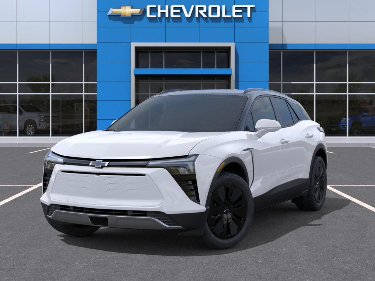 Price Includes Added Accessories Plus 3 Years SiriusXM | Midnight/Sport Edition
The 2026 Chevrolet Blazer EV AWD LT is a fully electric SUV that delivers confident all-weather capability with its standard AWD drivetrain, a refined interior, and a thoughtful suite of safety and convenience features  all with just 10 km on the odometer. If youve been waiting for an EV that doesnt ask you to compromise, this is it.

- Electric AWD powertrain for confident traction in all Manitoba driving conditions
- Single-zone automatic climate control keeps the cabin comfortable year-round
- HD Surround Vision gives you a full picture of your surroundings when maneuvering
- Blind Zone Steering Assist and Rear Cross Traffic Braking add a meaningful layer of active safety
- Reverse Automatic Braking helps prevent low-speed collisions while backing up
- Rear 60/40-split fold-flat seating offers flexible cargo and passenger configurations
- Smartphone-capable Remote Start so your Blazer EV is ready before you are
- Deep tint rear side glass for added privacy and sun control

Ready to make the switch to electric? Reserve your 2026 Blazer EV online, start your purchase through our website, or contact us at Birchwood Chevrolet Buick GMC with any questions. You can also book a test drive appointment at birchwoodchevrolet.ca  were here to make the process straightforward and enjoyable, however you choose to connect with us.
See three brands under one roof at Birchwood Chevrolet Buick GMC  the only place in Winnipeg where you can compare GMC, Chevrolet, and Buick all in one visit. Save yourself some time, see a great selection, and learn everything you need to know. 

Your Experience is Everything at Birchwood Chevrolet Buick GMC. 

Click, call (204) 837-5811, or visit Birchwood Chevrolet Buick GMC at the Birchwood Auto Park, 3965 Portage Avenue West at the Perimeter.

Dealer Permit #4240.
Dealer permit #4240