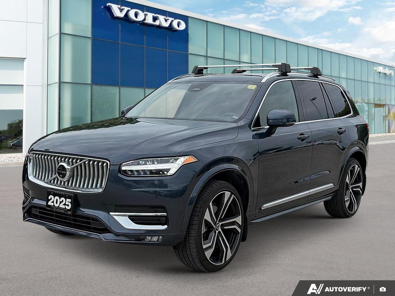 Local Lease Return! Clean CARFAX!
- Protection package
- Mud flaps, front
- Adventure package
- 22-inch 5-double spoke black diamond cut alloy wheels
Experience is Everything at Volvo Cars Winnipeg. We strive to give you a seamless experience, whether you are shopping for a vehicle, or allowing our professional parts and service teams to assist with caring for one. Providing you best-in-class experience is truly everything for us.

With extremely high reconditioning standards and a well-trained staff you can rest easy knowing we are here to answer any questions you may have!

Enjoy our exclusive benefits, including personalized pick-up/drop off services, low finance rates, extended warranties, and dedicated factory-trained Volvo technicians.

Configure and customize your purchase today at www.volvocarswinnipeg.com!

Ph: 204-452-0756
Dealer permit #5564