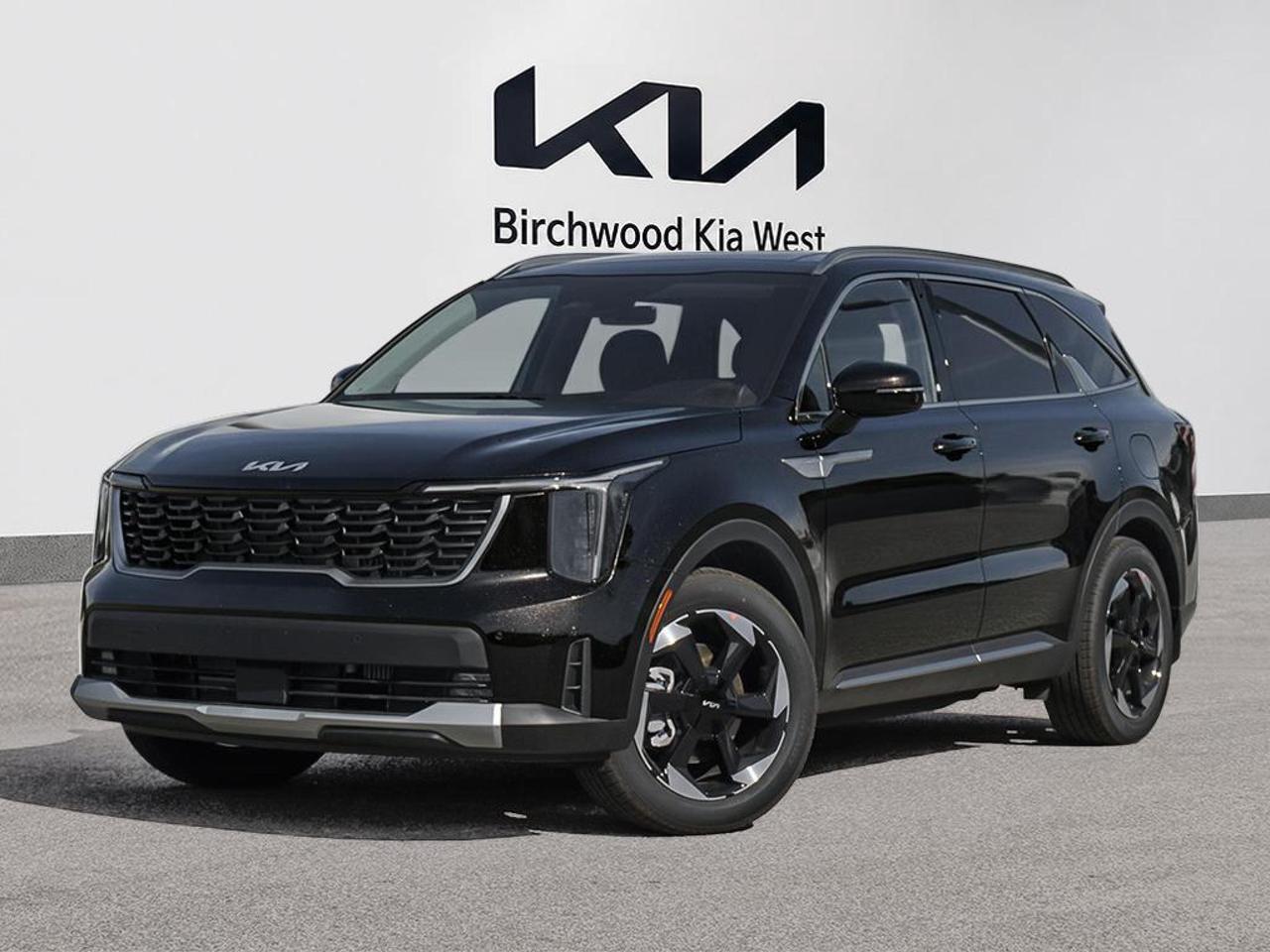 Experience is Everything at Birchwood Kia West!  It is our mission to provide the most transparent and time efficient sales process out of any Manitoba Kia Dealer!  Come visit us and see for yourself why we have a 4.4 star google rating!
The 2026 Kia Sorento HEV EX is the smart choice for families who want efficiency without compromise. With a 1.6L hybrid powertrain, AWD capability, and a fuel economy of just 7.2 Le/100 km city and 6.7 Le/100 km highway, this 3-row SUV delivers real-world savings alongside a genuinely premium experience. At just 26 km, this is as close to new as it gets.

Key Features:
- Hybrid AWD with 6-speed automatic, paddle shifters, and selectable drive modes  tuned for Canadian roads
- Heated leather steering wheel and heated front seats with power driver seat and 2-way lumbar support
- Smart Cruise Control with Stop & Go (SCC w/S&G) for relaxed highway driving
- Fixed 3rd-row seating for up to 7 passengers  ideal for active families
- 19 alloy wheels with 235/55R19 tires and a sleek Aurora Black Pearl exterior
- Comprehensive safety suite including Lane Following Assist 2, Blind-Spot Collision-Avoidance, Driver Monitoring Alert, and front/rear parking sensors
- Auto LED projector headlamps with automatic high-beam and daytime running lights
- Bluetooth connectivity, steering wheel audio controls, and voice activation built in

Ready to make it yours? Reserve online, start your purchase at birchwoodkiawest.ca, or book a test drive at Birchwood Kia West. Our team is here to make the process straightforward and pressure-free  visit us in person or reach out with any questions. Open 24 hours at birchwoodkiawest.ca.
ADDITIONAL ACCESSORIES INCLUDED: 

*Kia Genuine All-Weather Floor Mats
*Premium DEFA Block Heater
*Kia Genuine Wheel Locks
*Kia Genuine Touch-Up Paint

You might qualify for additional savings on your purchase! Ask us about our:

$500 Grad Program
$750 Mobility Assistance Program
$500 Military Benefit
1% Loyalty Rate Reduction 

FIND MORE INFORMATION AND VIEW MORE OPTIONS

*Visit us! Birchwood Kia West in the Birchwood Auto Park. Portage Ave & The Perimeter!
*Visit www.birchwoodkiawest.ca
*Contact our sales department at (204) 888-4542

*Whenever possible, the vehicle photos shown are of the ACTUAL vehicle. This provides the best online shopping experience for our valued customers.
*Price includes all options, fees, and levies. No additional charges are applied.
*Additional fees may apply to select finance and lease options. 
*Dealer Permit #4302
Dealer permit #4302