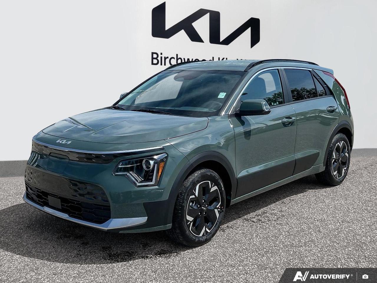 Experience is Everything at Birchwood Kia West!  It is our mission to provide the most transparent and time efficient sales process out of any Manitoba Kia Dealer!  Come visit us and see for yourself why we have a 4.4 star google rating!
The 2026 Kia Niro EV in striking Cityscape Green is a smart, efficient, and tech-forward electric SUV built for drivers who want to reduce their footprint without sacrificing comfort or capability. With a 64.8 kWh battery, fast-charge capability, and a suite of advanced driver assistance features, this Niro EV is ready to fit seamlessly into your daily life.

Key Features:
- 64.8 kWh Lithium-Ion battery with up to 1.08-hr fast charge at 440V and 7.5-hr charge at 220/240V
- Front-Wheel Drive with single-speed reduction gear and shift-by-wire for smooth, intuitive driving
- Highway Driving Assist (HDA) and Smart Cruise Control with Stop & Go for relaxed highway commutes
- Blind-Spot Collision-Avoidance Assist and Rear Cross-Traffic Collision Avoidance for added confidence
- Driver Monitoring Alert  a feature that actively helps keep you focused on the road
- Integrated Navigation System with Voice Activation and Voice Activated Automatic Air Conditioning
- 17 Alloy Wheels paired with deep tinted glass and a lip spoiler for a refined, purposeful exterior
- Charcoal interior with full carpet floor mats and a 60-40 folding rear seat for flexible cargo space

Ready to make the switch to electric? Reserve your 2026 Kia Niro EV online, start your purchase, or book a test drive at Birchwood Kia West. Have questions? Contact us anytime  were here to make the process easy and transparent. Visit us in person or explore 24/7 at birchwoodkiawest.ca. Experience is Everything at Birchwood Kia West!
ADDITIONAL ACCESSORIES INCLUDED: 

*Kia Genuine All-Weather Floor Mats


You might qualify for additional savings on your purchase! Ask us about our:

$500 Grad Program
$750 Mobility Assistance Program
$500 Military Benefit
1% Loyalty Rate Reduction 

FIND MORE INFORMATION AND VIEW MORE OPTIONS

*Visit us! Birchwood Kia West in the Birchwood Auto Park. Portage Ave & The Perimeter!
*Visit www.birchwoodkiawest.ca
*Contact our sales department at (204) 888-4542

*Whenever possible, the vehicle photos shown are of the ACTUAL vehicle. This provides the best online shopping experience for our valued customers.
*Price includes all options, fees, and levies. No additional charges are applied.
*Additional fees may apply to select finance and lease options. 
*Dealer Permit #4302
Dealer permit #4302
