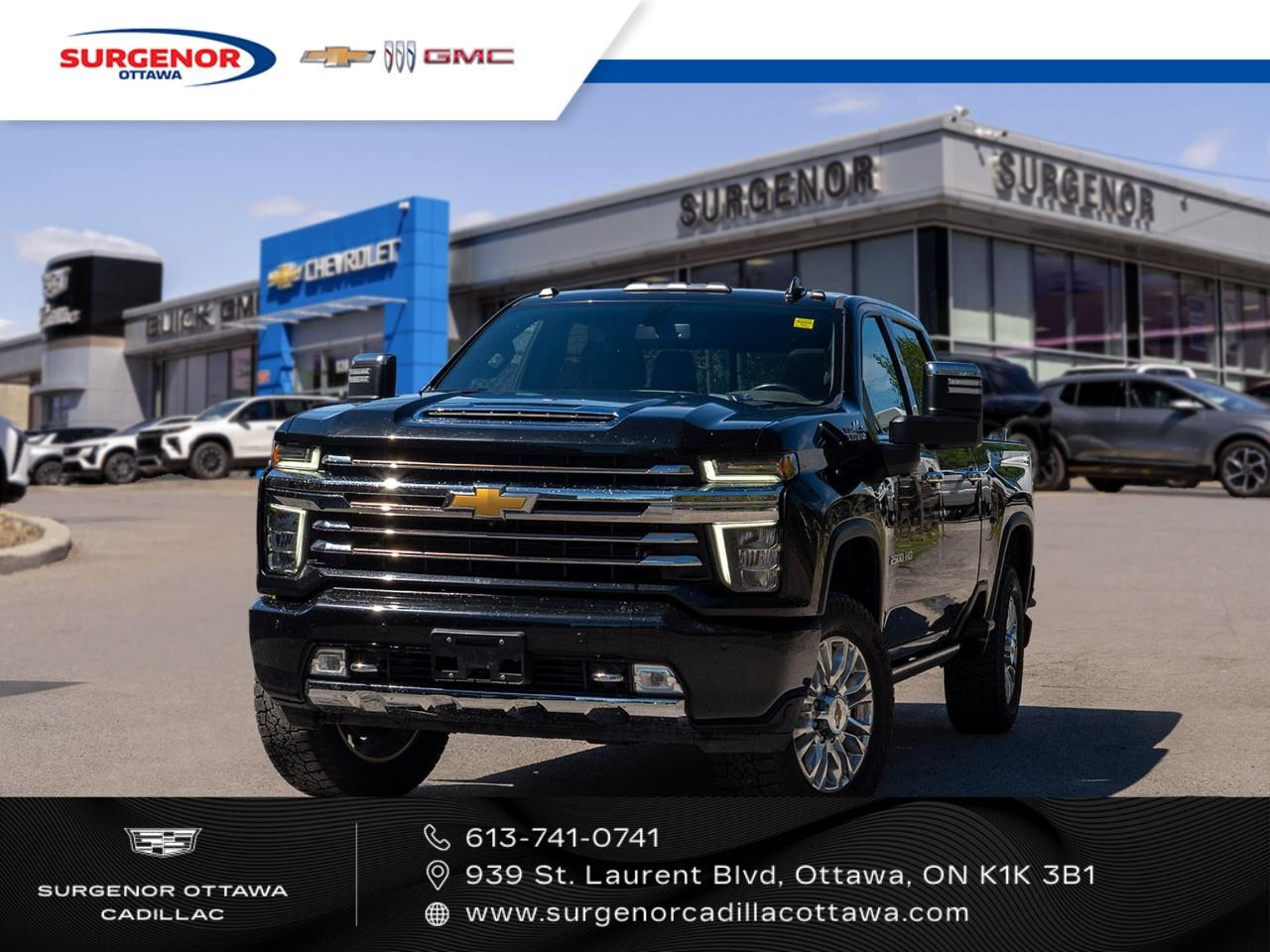 Used 2022 Chevrolet Silverado 2500 HD 4WD Crew Cab Standard Box High Country for sale in Ottawa, ON