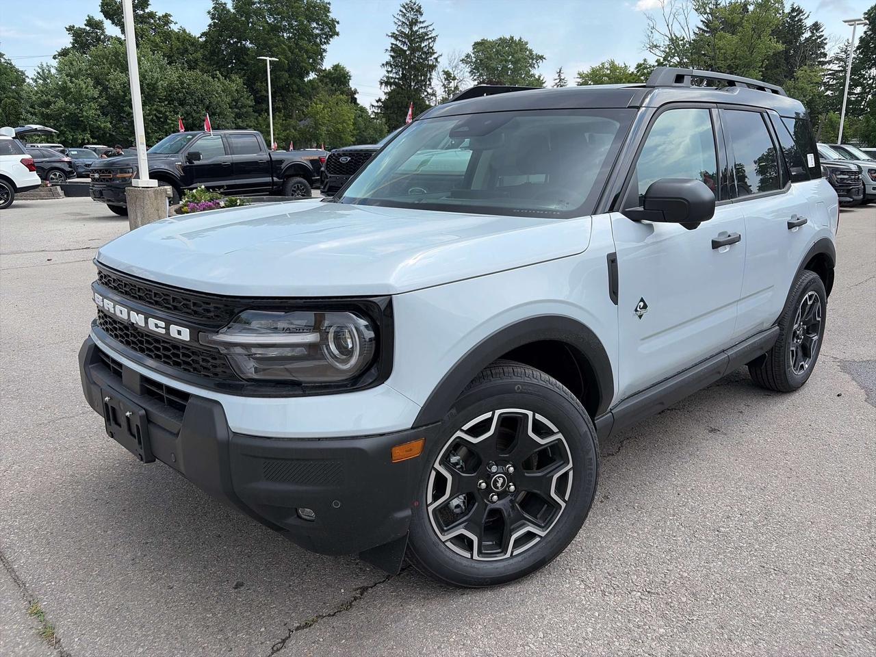 <p>Embark on your next adventure with the brand new 2026 Ford Bronco Sport Outer Banks 4x4, now available at Winegard Ford. This rugged yet refined SUV is built for those who crave exploration without compromising on comfort and style. Its distinctive design, featuring a black grille and body-coloured door handles, hints at the capability that lies beneath. Inside, youll find a thoughtfully designed cabin equipped to handle whatever the road, or lack thereof, throws your way. From its advanced safety features to its versatile cargo solutions, the Bronco Sport Outer Banks is ready to be your trusted companion for daily commutes and weekend getaways alike.</p>
<p>Experience the thrill of the open road and the confidence of knowing youre prepared for anything with the 2026 Ford Bronco Sport Outer Banks 4x4. This exceptional vehicle from Winegard Ford is more than just an SUV; its an invitation to discover. Its robust 4x4 system, coupled with an off-road tuned suspension, ensures you can tackle challenging terrain with ease. Inside, the premium Outer Banks trim offers a sophisticated environment, complete with advanced technology and comfort features designed to enhance every drive. Whether youre navigating city streets or venturing off the beaten path, the Bronco Sport Outer Banks is engineered to impress.</p>
<p>Here are 5 features that truly sizzle on the 2026 Ford Bronco Sport Outer Banks 4x4:</p>
<ul>
<li><strong>POWER MOONROOF:</strong> Open up your world and let the sunshine in, or gaze at the stars on a clear night, adding an extra layer of enjoyment to every journey.</li>
<li><strong>Ford Co-Pilot360 Assist 2.0:</strong> This suite of advanced driver-assist technologies, including Adaptive Cruise Control with Stop-and-Go and Lane Centering, provides an extra layer of confidence and reduces driving fatigue.</li>
<li><strong>Terrain Management System w/5 G.O.A.T. Modes:</strong> Conquer any condition with confidence. Choose from Normal, ECO, Sport, Slippery, and Off-Road modes to optimize your Bronco Sports performance for the terrain ahead.</li>
<li><strong>BLIS (Blind Spot Information System) Blind Spot:</strong> Drive with enhanced awareness. This system helps you detect vehicles in your blind spots, making lane changes safer and more secure.</li>
<li><strong>Voice Activated Dual Zone Front Automatic Air Conditioning:</strong> Stay perfectly comfortable no matter the weather outside. You and your front passenger can set your ideal temperatures independently, all with the convenience of voice commands.</li>
</ul>
<p><strong><em>Powered by AutoIntelligence™</em></strong></p>
<p>Vehicle information has been generated using artificial intelligence and is provided for informational purposes only. While efforts are made to ensure accuracy, please confirm all details directly with the dealer.</p>
