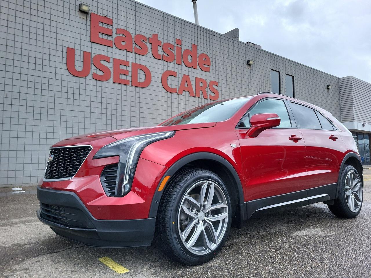 This previously enjoyed 2022 Cadillac XT4 is part of Cadillacs 4WD Sport Utility Vehicles segment and a very nice ride! It has a 4 cylinder engine and&nbspAutomatic transmission. This&nbspXT4 came into our Pre-Owned inventory with  155067 kilometers and in good condition. The color is a nice Red and aside from the wear and tear of a previously enjoyed vehicle, it is a very nice XT4!!

 Dont forget to explore the options tab for more details. If youre satisfied with what youve learned thus far, kindly fill out one of the forms on this page. One of our proficient and extensively trained sales representatives will provide you with a product demonstration, a personalized video walk-through, and of course, details on pricing and financing options.  

  We know we are not the only Pre-Owned dealer in Calgary, but we pride ourselves on being one of the busiest in town. With over 150 units in our Pre-Owned inventory and being one of Canadas TOP 5 Dodge Chrysler Jeep Ram dealers, we are confident that we have exactly what you are looking for! 

   Thank you for considering purchasing this  2022 Cadillac XT4At Eastside Dodge, we are thrilled to offer you an exceptional experience. We pledge to ensure that it surpasses all your expectations and becomes one of your finest experiences.