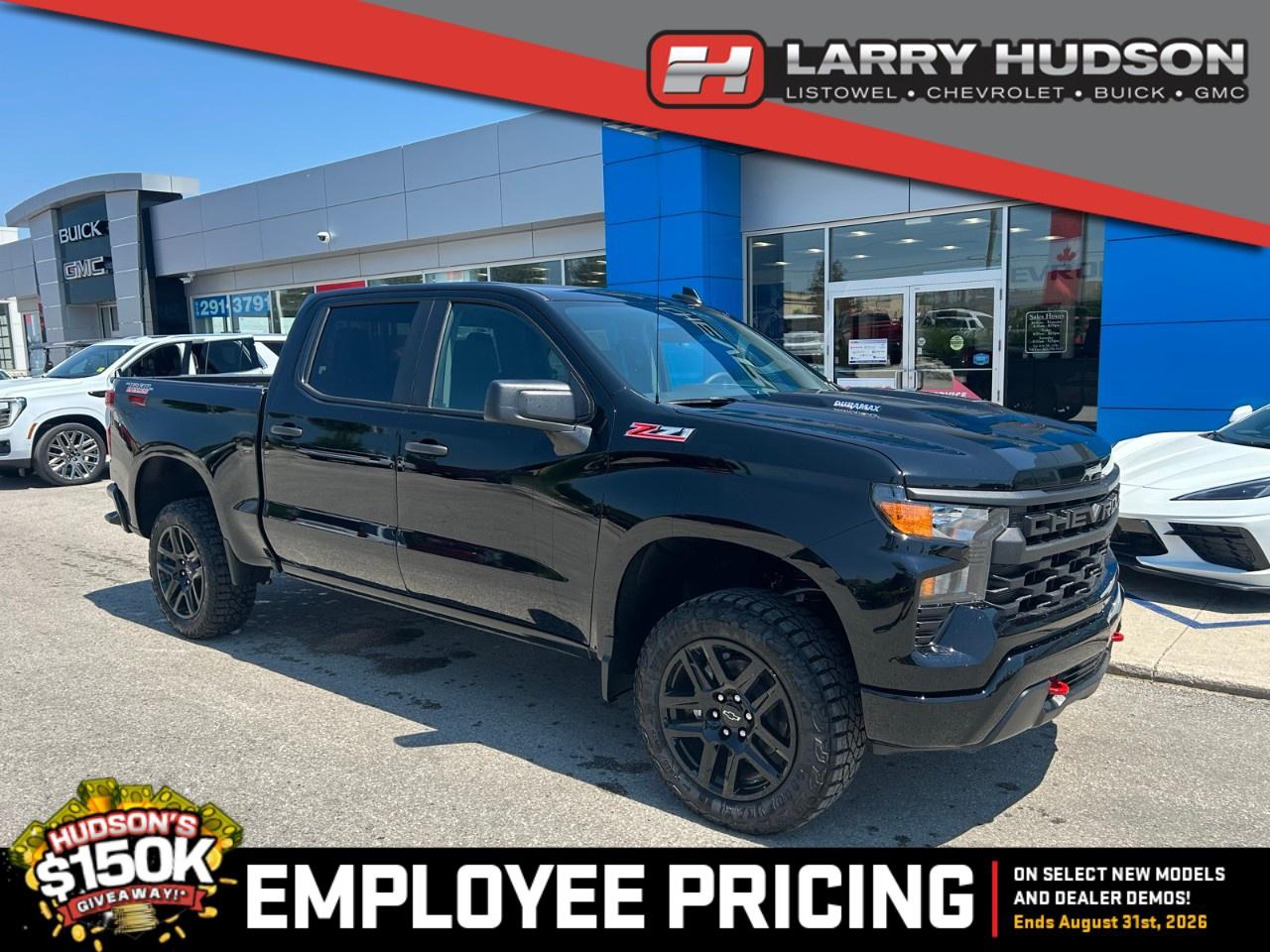 HUDSONS HAS IT! See it - Drive it - Own it - LOVE it. At Larry Hudson Chevrolet Buick GMC we make car buying a breeze! New car pricing with $0 down approvals are among your options (*on approved credit). There are a variety of finance and lease options available. Also expect top dollar for your trade-in! Selling price/payment shown includes cash incentive(s). Does not include HST & Licensing. Bi-Weekly payments reflect current Chevrolet Buick and GMC incentives. We have professional Product Specialist to guide you through your vehicle purchase. Contact us for more info! 1-800-350-3325