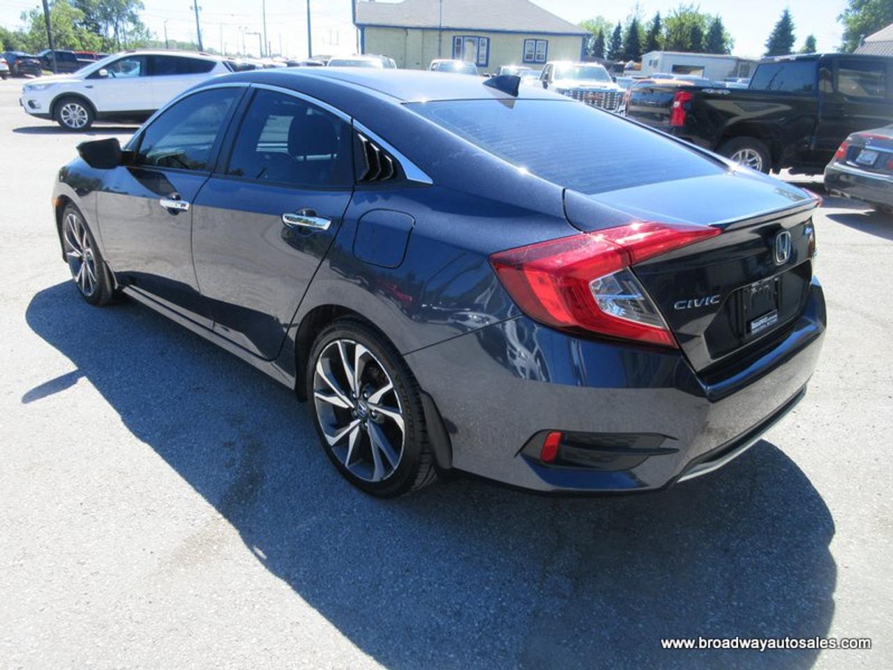 2020 Honda Civic LOADED TOURING-VERSION 5 PASSENGER 1.5L - TURBO.. NAVIGATION.. POWER SUNROOF.. LEATHER.. HEATED SEATS.. ECON-MODE-PACKAGE.. BACK-UP CAMERA.. Photo