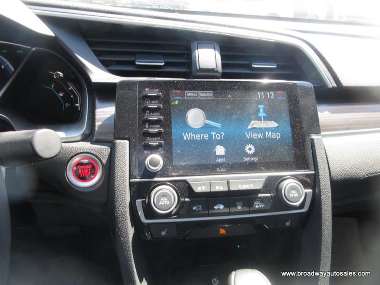 2020 Honda Civic LOADED TOURING-VERSION 5 PASSENGER 1.5L - TURBO.. NAVIGATION.. POWER SUNROOF.. LEATHER.. HEATED SEATS.. ECON-MODE-PACKAGE.. BACK-UP CAMERA.. Photo
