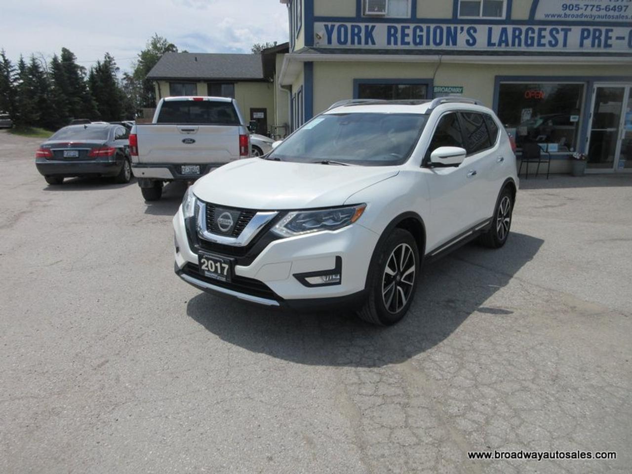 2017 Nissan Rogue ALL-WHEEL DRIVE SL-PACKAGE 5 PASSENGER 2.5L - DOHC.. NAVIGATION.. PANORAMIC SUNROOF.. LEATHER.. HEATED SEATS & WHEEL.. BACK-UP CAMERA.. Photo
