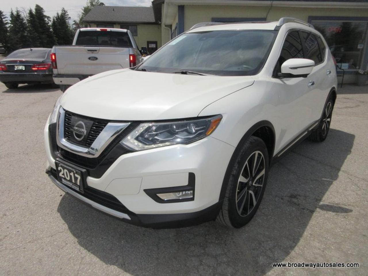 2017 Nissan Rogue ALL-WHEEL DRIVE SL-PACKAGE 5 PASSENGER 2.5L - DOHC.. NAVIGATION.. PANORAMIC SUNROOF.. LEATHER.. HEATED SEATS & WHEEL.. BACK-UP CAMERA.. Photo