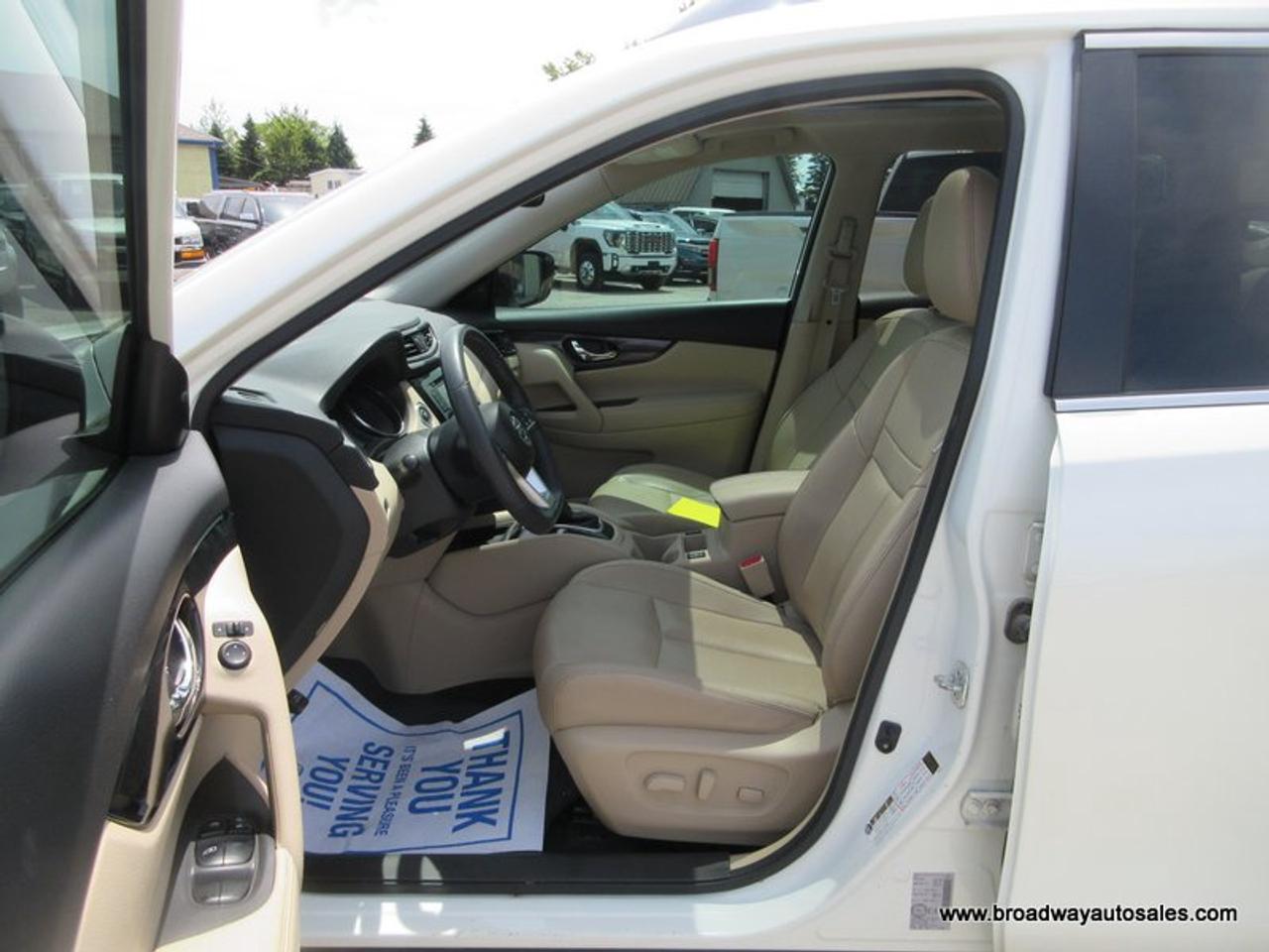 2017 Nissan Rogue ALL-WHEEL DRIVE SL-PACKAGE 5 PASSENGER 2.5L - DOHC.. NAVIGATION.. PANORAMIC SUNROOF.. LEATHER.. HEATED SEATS & WHEEL.. BACK-UP CAMERA.. Photo