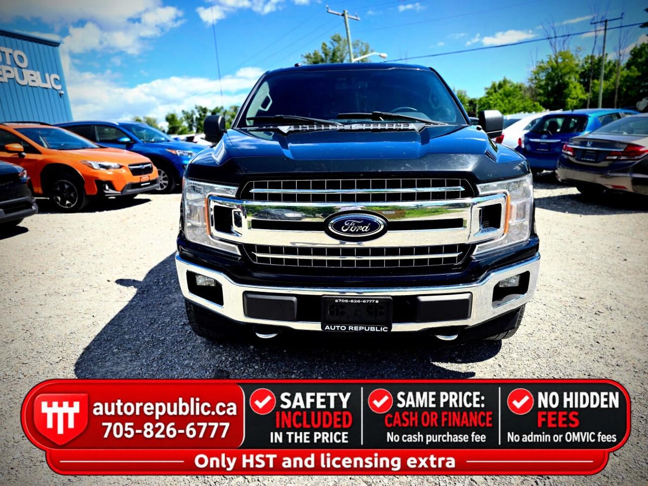 2018 Ford F-150 XLT 5.0L V8 4x4 Crew Cab with 6.5ft box ASIS SALE Photo