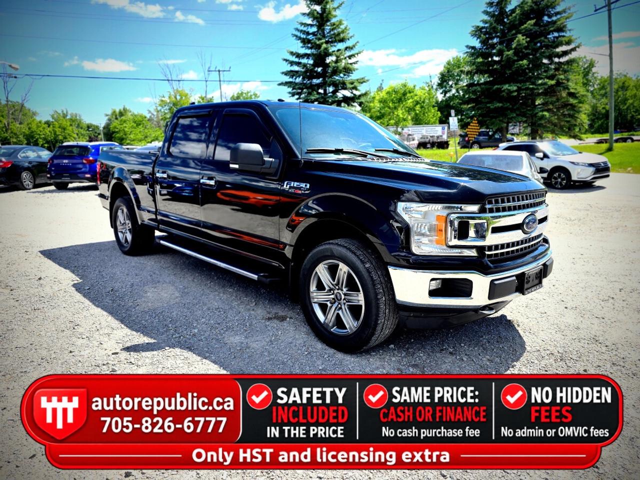2018 Ford F-150 XLT 5.0L V8 4x4 Crew Cab with 6.5ft box ASIS SALE Photo