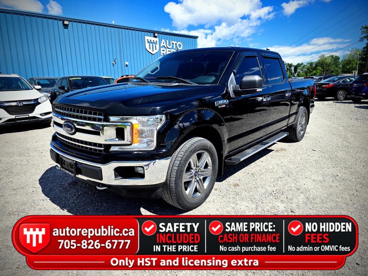 2018 Ford F-150 XLT 5.0L V8 4x4 Crew Cab with 6.5ft box ASIS SALE Photo0