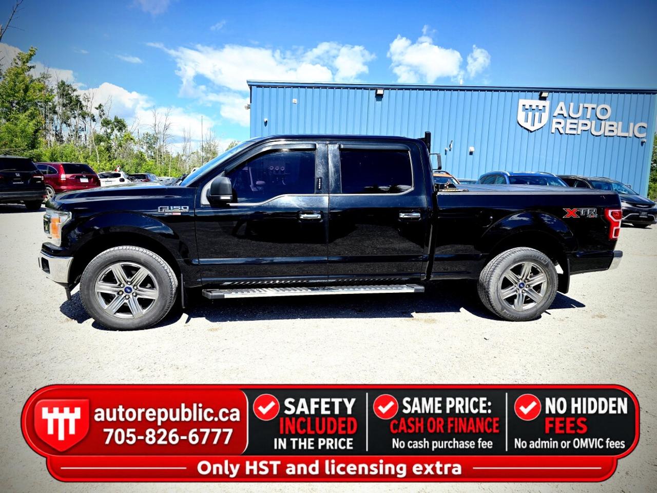 2018 Ford F-150 XLT 5.0L V8 4x4 Crew Cab with 6.5ft box ASIS SALE Photo1