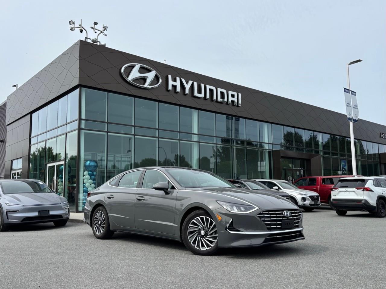 <p>This Certified Pre-Owned (CPO) vehicle has undergone a <strong>detailed </strong>120+ point<strong> inspection </strong>- covering mechanical, electrical, safety, exterior, interior, and frame components. This ensures the vehicle meets strict manufacturer standards before being certified.</p><p>Only vehicles that meet strict age, mileage, and condition requirements qualify.</p><p>A Hyundai Certified Pre-Owned vehicle gives you:</p><p>? A thoroughly inspected, factory-reconditioned vehicle</p><p>? Extended powertrain warranty protection</p><p>? Lower finance rates</p><p>? Roadside assistance</p><p>? Verified Carfax vehicle history</p><p>? Superior value vs. new, and more confidence than used</p> Recent Arrival! Locally Sourced, Complimentary Carfax. Our finance team caters to all credit types, This vehicle is perfectly Equipped with: I4, 12 Speakers, AppLink/Apple CarPlay and Android Auto, Brake assist, Front dual zone A/C, Fully automatic headlights, Heads-Up Display, Heated & Ventilated Front Bucket Seats, Heated door mirrors, Heated rear seats, Heated steering wheel, Illuminated entry, Leather Seating Surfaces, Low tire pressure warning, Memory seat, Navigation System, Radio: Bose AM/FM/XM/MP3 Premium Audio System, Rain sensing wipers, Rear Parking Sensors, Rear window defroster, Remote keyless entry, Wheels: 17''' x 7.0J Hybrid-Design Aluminum Alloy.<br /><br /><br />At Abbotsford Hyundai, a proud member of Trotman Auto Group, we specialize in New and Used vehicles. Our vehicle finance department works with all banks and specializes Poor Credit, Bad Credit, No Credit and Newcomer credit with the goal of getting everyone approved. All Abbotsford Hyundai pre-owned vehicles come complete with the remaining Manufacturer's Warranty plus a vehicle safety report and a CarFax history report. Abbotsford Hyundai is a BBB accredited pre-owned car dealership, serving the Fraser Valley and our friends in Surrey, Langley and surrounding Lower Mainland areas. We are your Friendly Fraser Valley car dealer. We are located at 30250 Automall Drive in Abbotsford. Call or email us to schedule a test drive. *All sales are subject to taxes, a $799 documentation fee, and an $87 fuel surcharge. Hyundai Certified Pre-Owned (CPO) vehicles may also be subject to a Hyundai CPO certification fee of up to $1,299. This fee does not apply to non-Hyundai vehicles. Advertised price is the finance price; cash price may differ. Please refer to our website for the most up-to-date information. Every reasonable effort is made to ensure the accuracy of the information listed above. Vehicle pricing, incentives, options (including standard equipment), and technical specifications listed may not match the exact vehicle displayed. Please confirm the accuracy of this information with a sales representative. <p>All Abbotsford Hyundai pre-owned vehicles come complete with the remaining Manufacturers Warranty plus a vehicle safety report and a CarFax history report. Abbotsford Hyundai is a BBB accredited pre-owned car dealership, serving the Fraser Valley and our friends in Surrey, Langley and surrounding Lower Mainland areas. We are your Friendly Fraser Valley car dealer. We are located at 30250 Automall Drive in Abbotsford. Call or email us to schedule a test drive.</p><p>*All sales are subject to taxes/levies, a $799 documentation fee, and $119 fuel surcharge. Hyundai Certified Pre-Owned (CPO) vehicles may also be subject to a Hyundai CPO certification fee of up to $1,299. This fee does not apply to non-Hyundai vehicles. Please refer to our website for the most up-to-date information.</p> <p><em>Every reasonable effort is made to ensure the accuracy of the information listed above. Vehicle pricing, incentives, options (including standard equipment), and technical specifications listed may not match the exact vehicle displayed. Please confirm the accuracy of this information with a sales representative.</em></p>