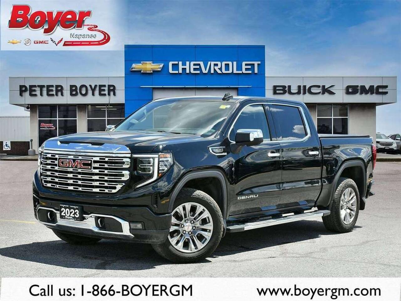Used 2023 GMC Sierra 1500 Crew Cab Short Box 4-Wheel Drive Denali for sale in Napanee, ON