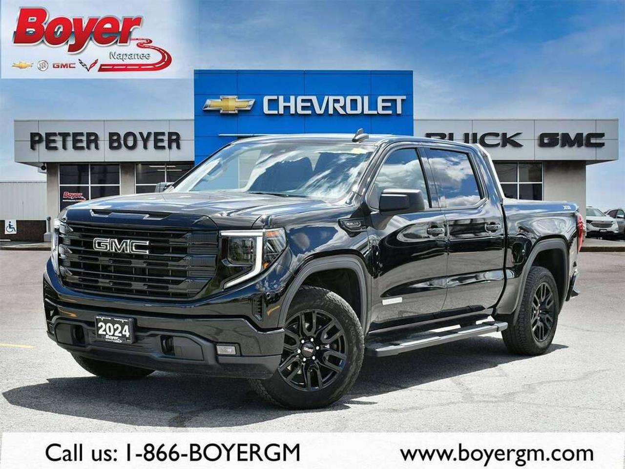 Used 2024 GMC Sierra 1500 Crew Cab Short Box 4-Wheel Drive Elevation for sale in Napanee, ON