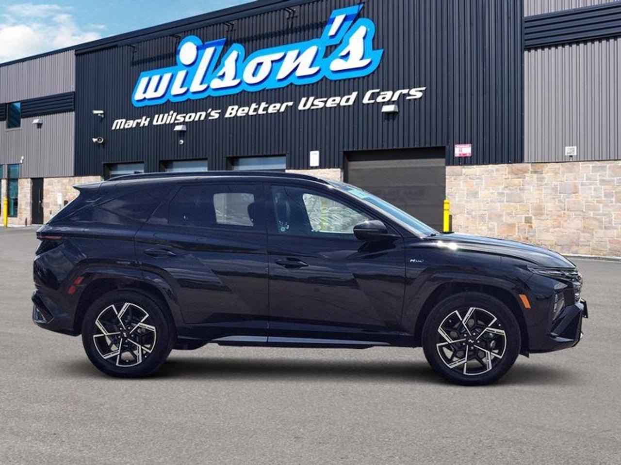 2025 Hyundai Tucson Hybrid N-Line AWD | Sunroof | Heated Seats + Steering | Remote Start | Hands-Free Liftgate | BSM and More ! Photo