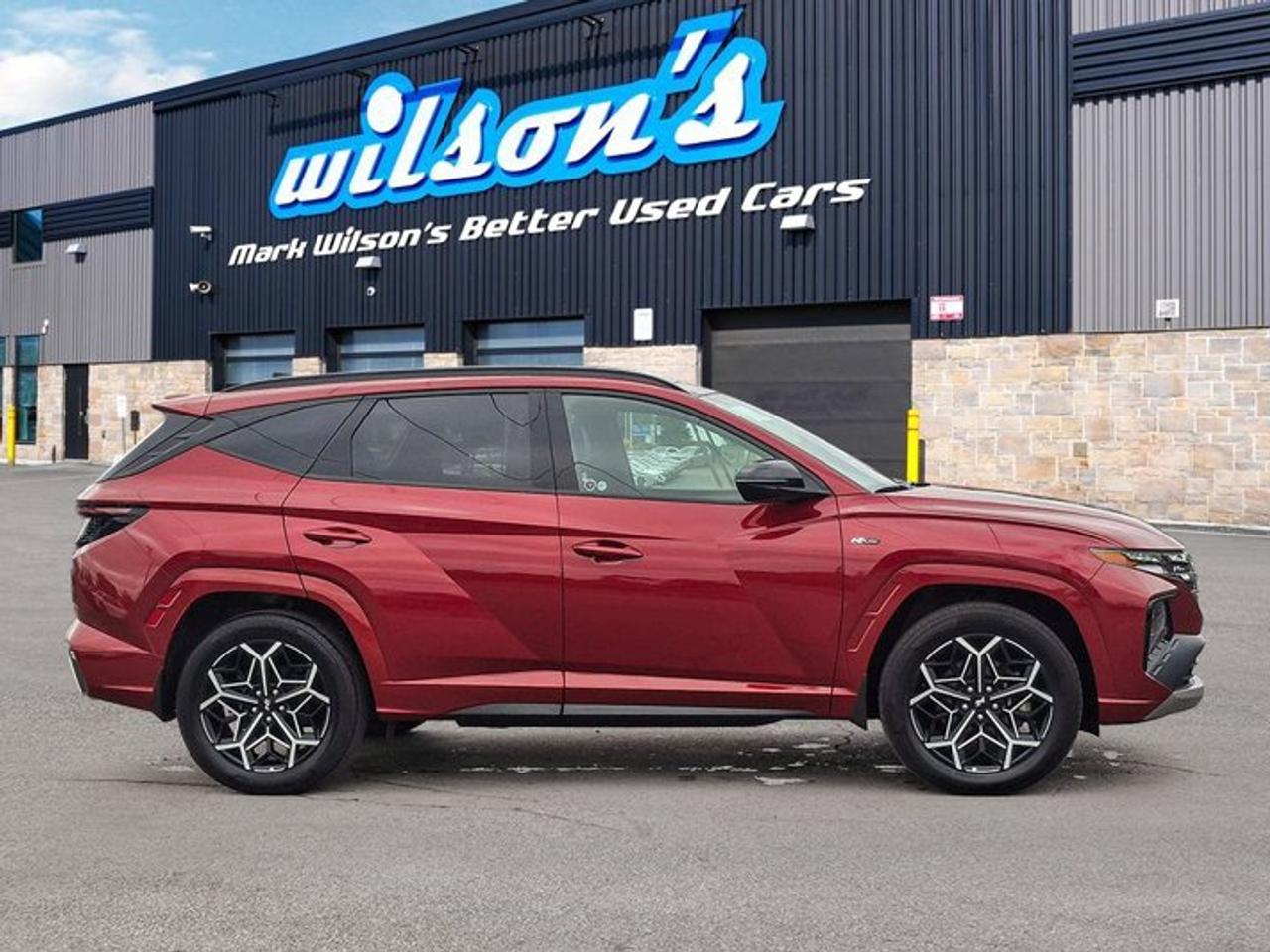 2024 Hyundai Tucson Hybrid N-Line AWD | Sunroof | Leather | Nav | Bose | Adaptive Cruise | Heated Wheel + Seats | and More ! Photo