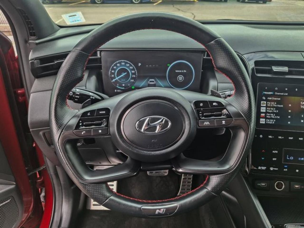 2024 Hyundai Tucson Hybrid N-Line AWD | Sunroof | Leather | Nav | Bose | Adaptive Cruise | Heated Wheel + Seats | and More ! Photo