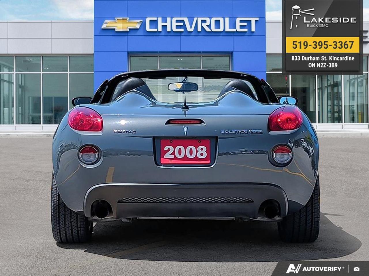2008 Pontiac Solstice GXP 2dr Convertible Photo